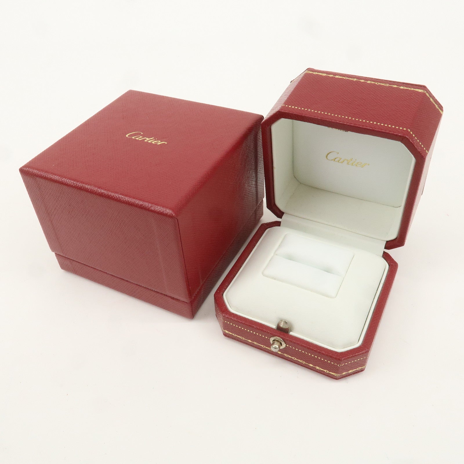 Cartier Set of 5 Ring Box Display Box Jewelry Box For Ring