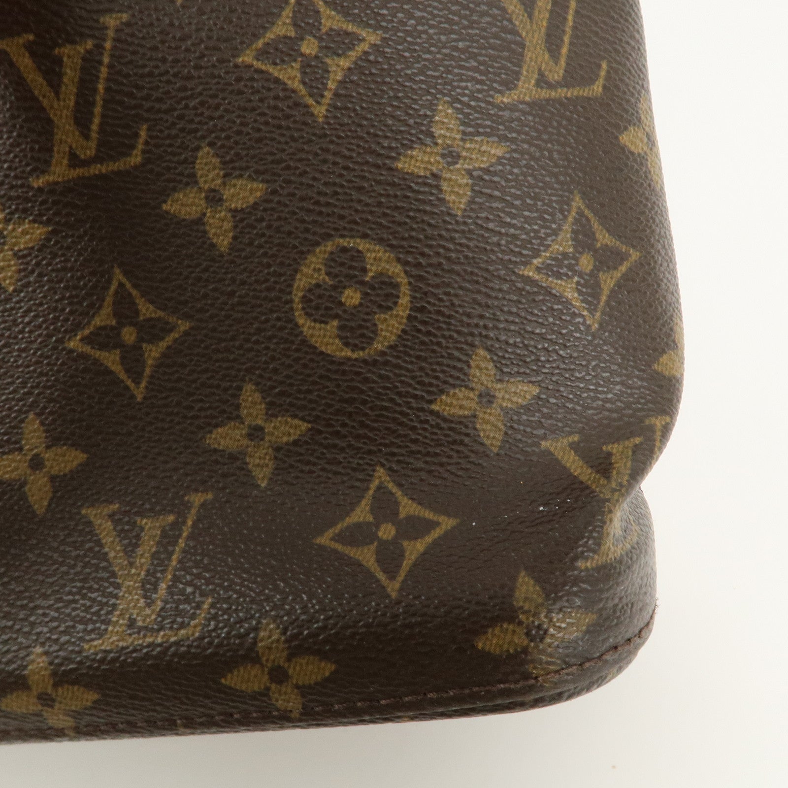 Louis Vuitton Monogram Luco Tote Bag Hand Bag Brown M51155