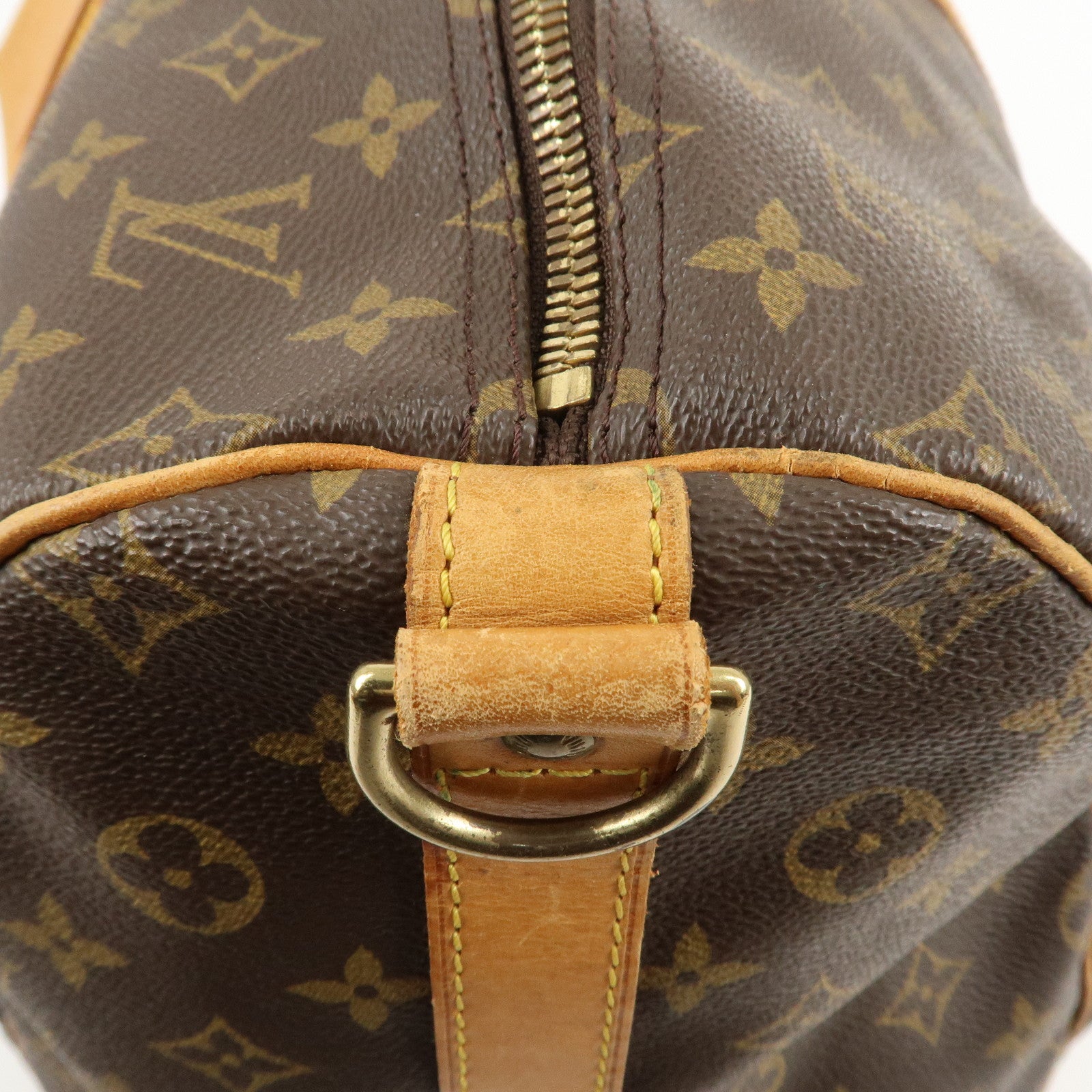 Louis Vuitton Monogram Keep All Bandouliere 55 Brown M41414 Used