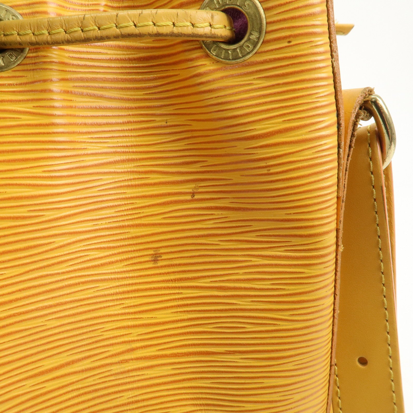 Louis Vuitton Epi Petit Noe Shoulder Bag Tassili Yellow M44109 Used