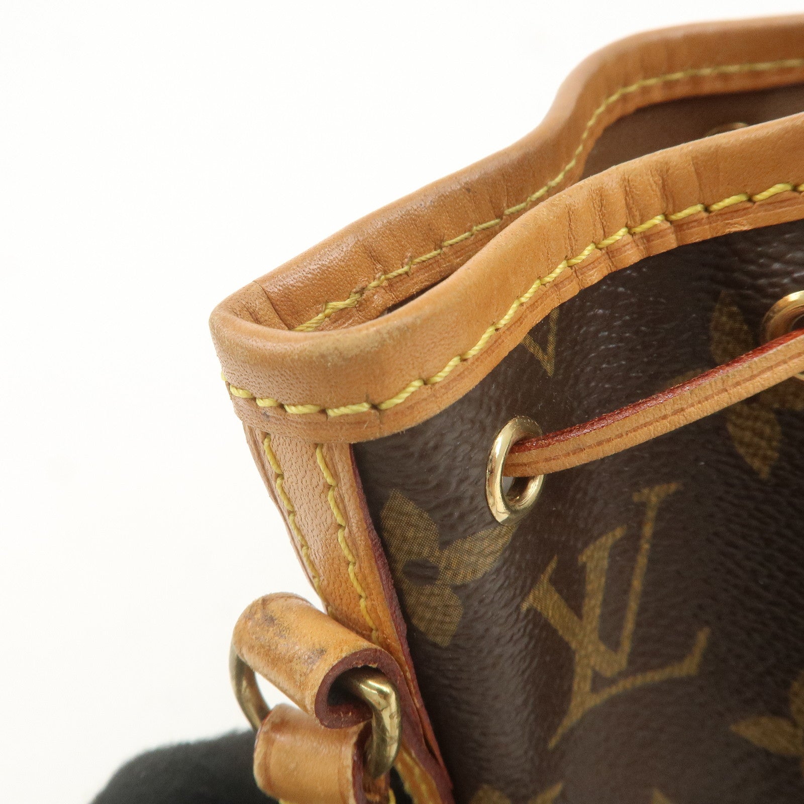 Louis Vuitton Monogram Nano Noe Shoulder Bag Brown M41346