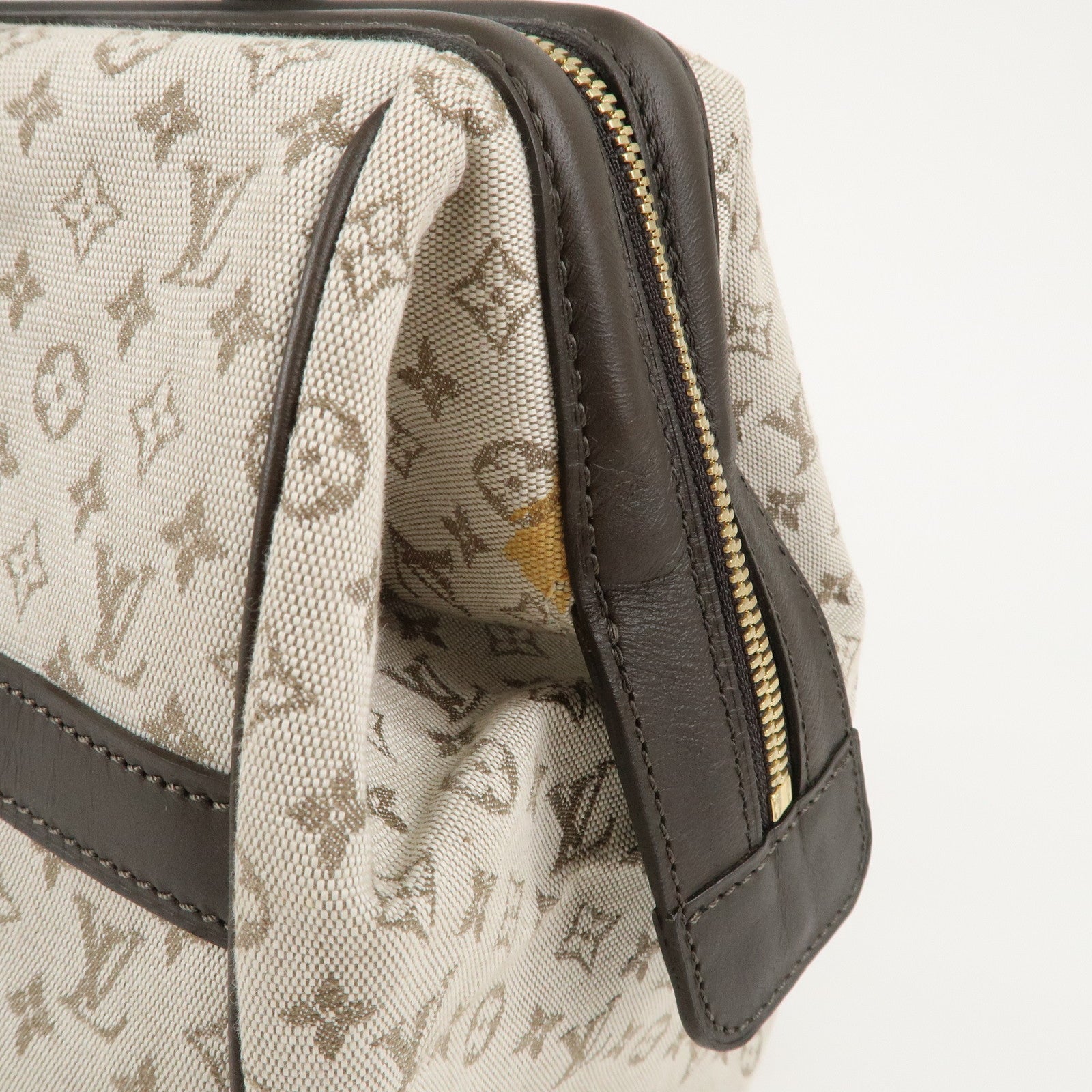 Louis Vuitton Monogram Mini Canvas Josephine GM Khaki M92310