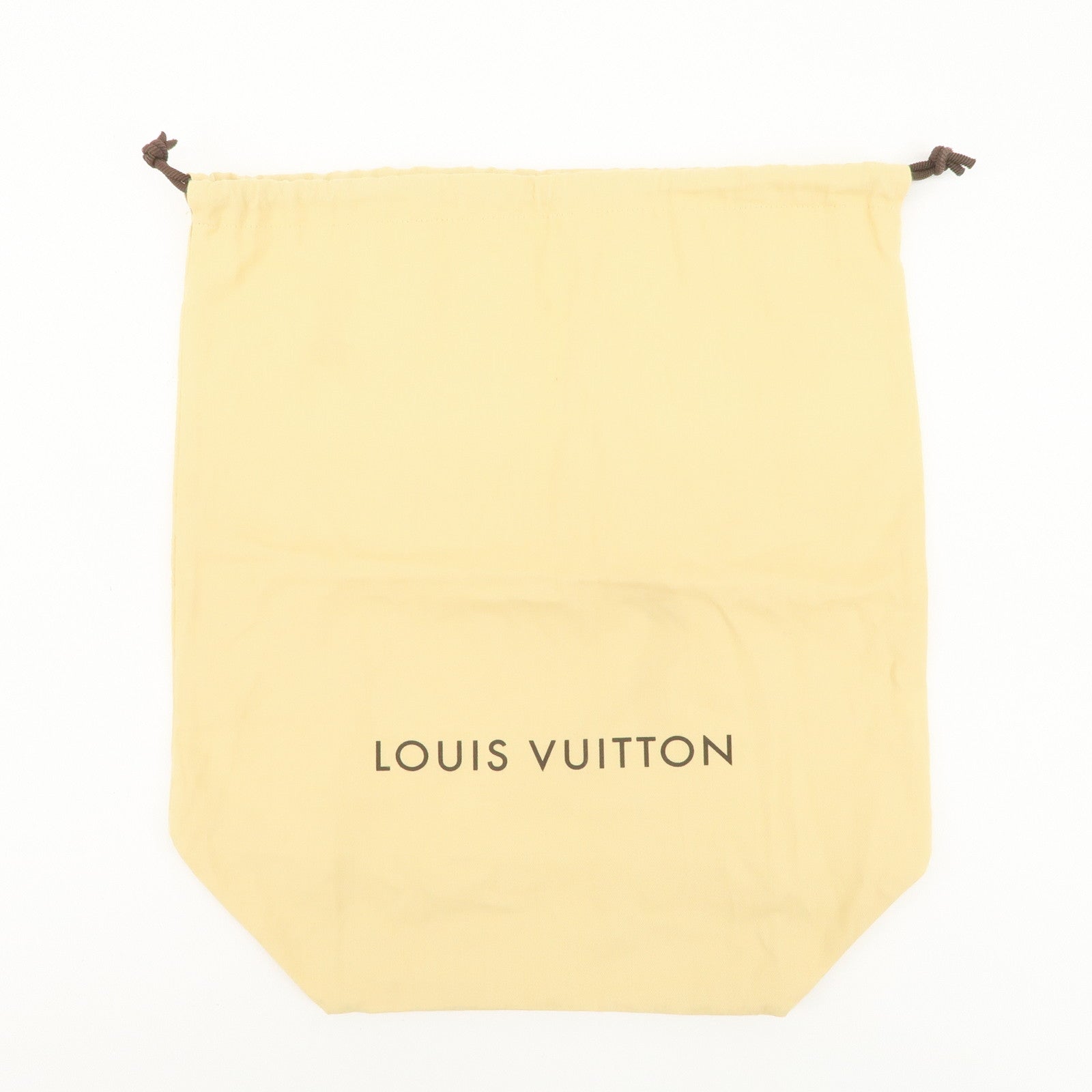 Louis Vuitton Set of 10 Dust Bag  (Flap Type 6 Drawstring 4) Beige Used