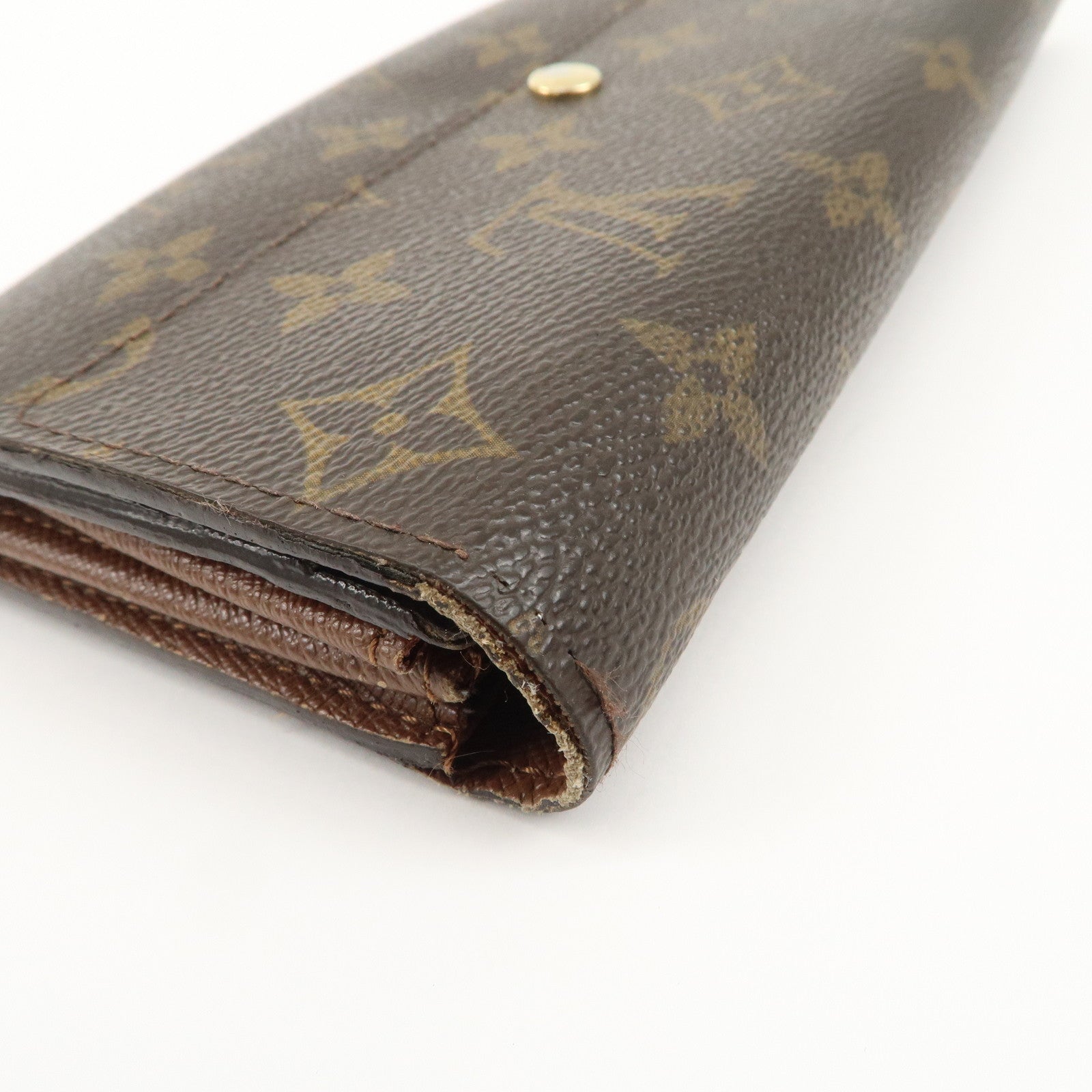 Louis Vuitton Monogram Set of 2 Long Wallet M61734 M93532