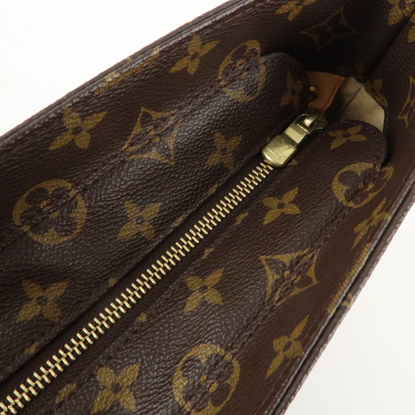 Louis Vuitton Monogram Luco Tote Bag Hand Bag Brown M51155