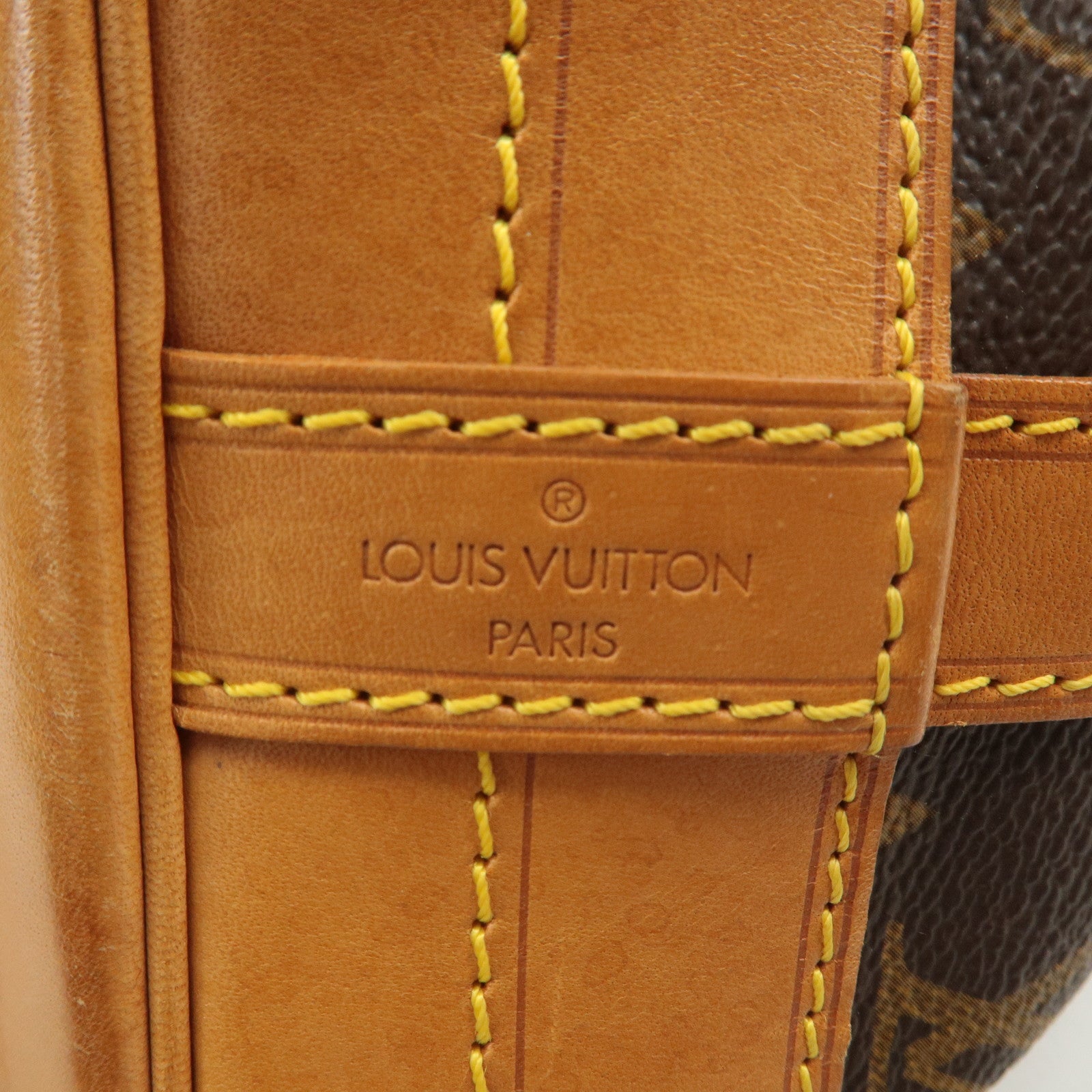 Louis Vuitton Monogram Noe Shoulder Bag Brown M42224