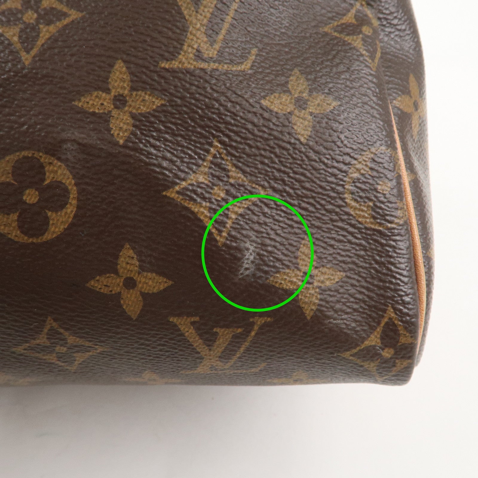 Louis Vuitton Monogram Speedy Bandouliere 25 Brown M41113