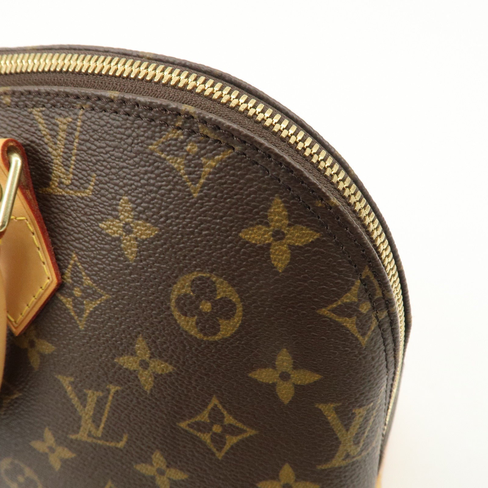 Louis Vuitton Monogram Alma Hand Bag Brown M51130