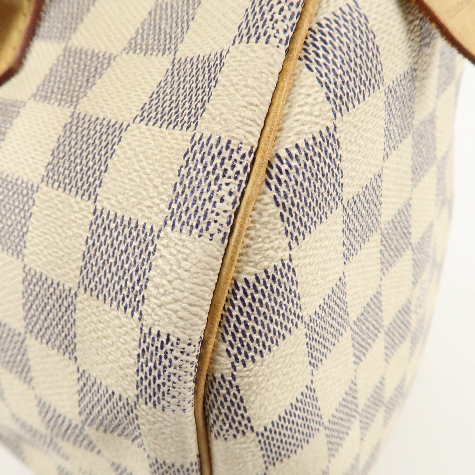 Louis Vuitton Damier Azur Speedy 30 Hand Bag Boston Bag N41533 Used