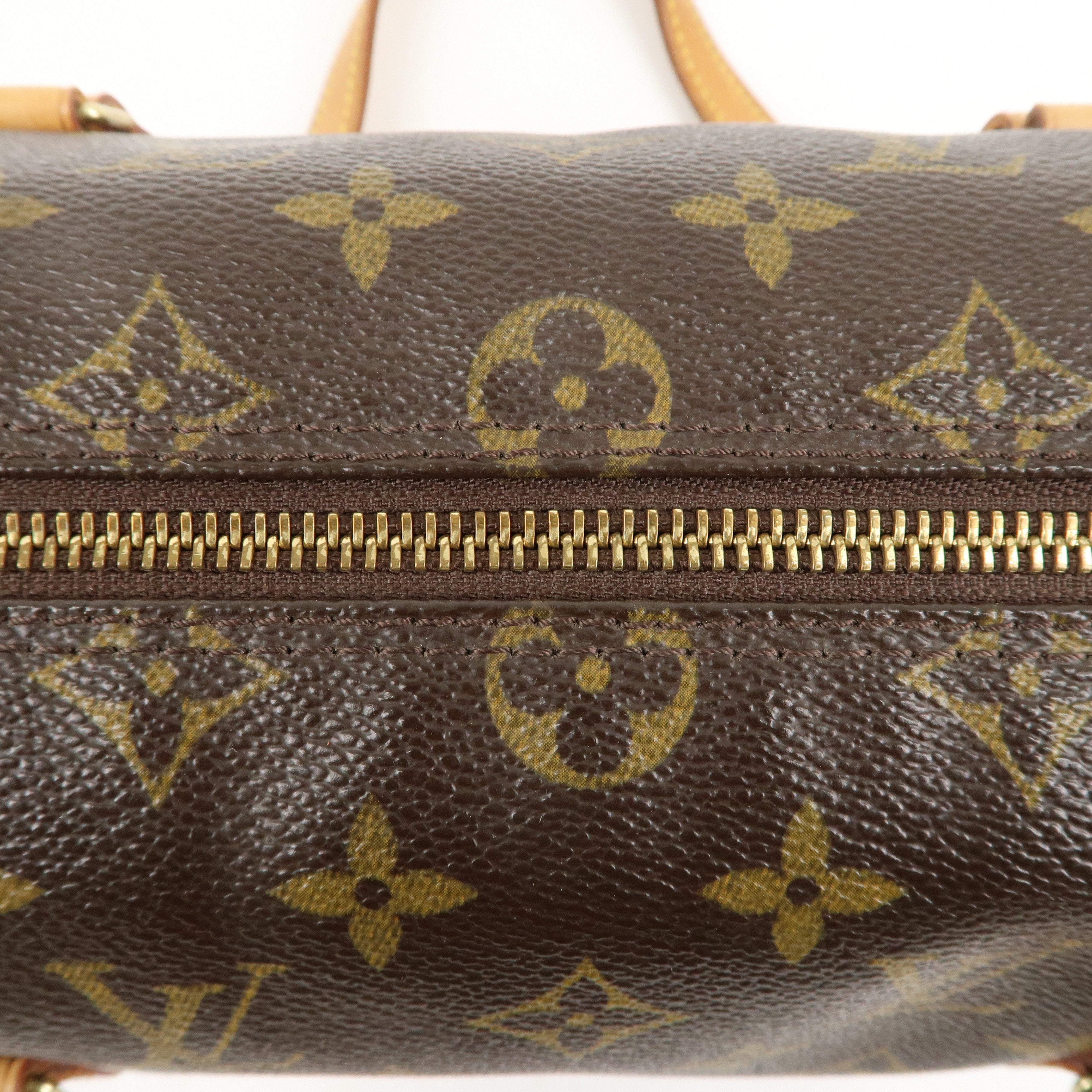 Louis Vuitton Monogram Papillon 26 Hand Bag Brown New Style M51386