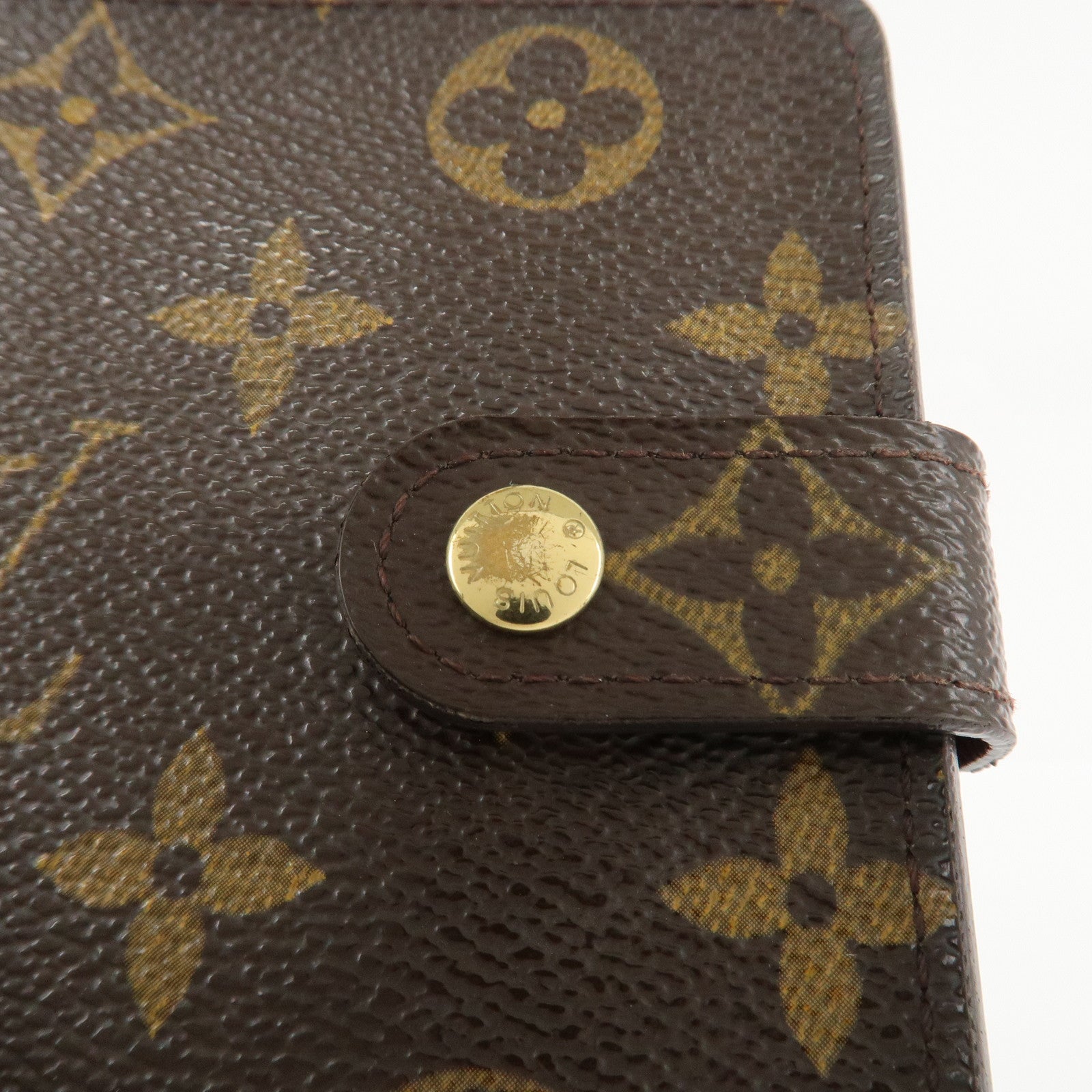 Louis Vuitton Set of 2 Monogram Compact Zip Small Wallet M61667 Used