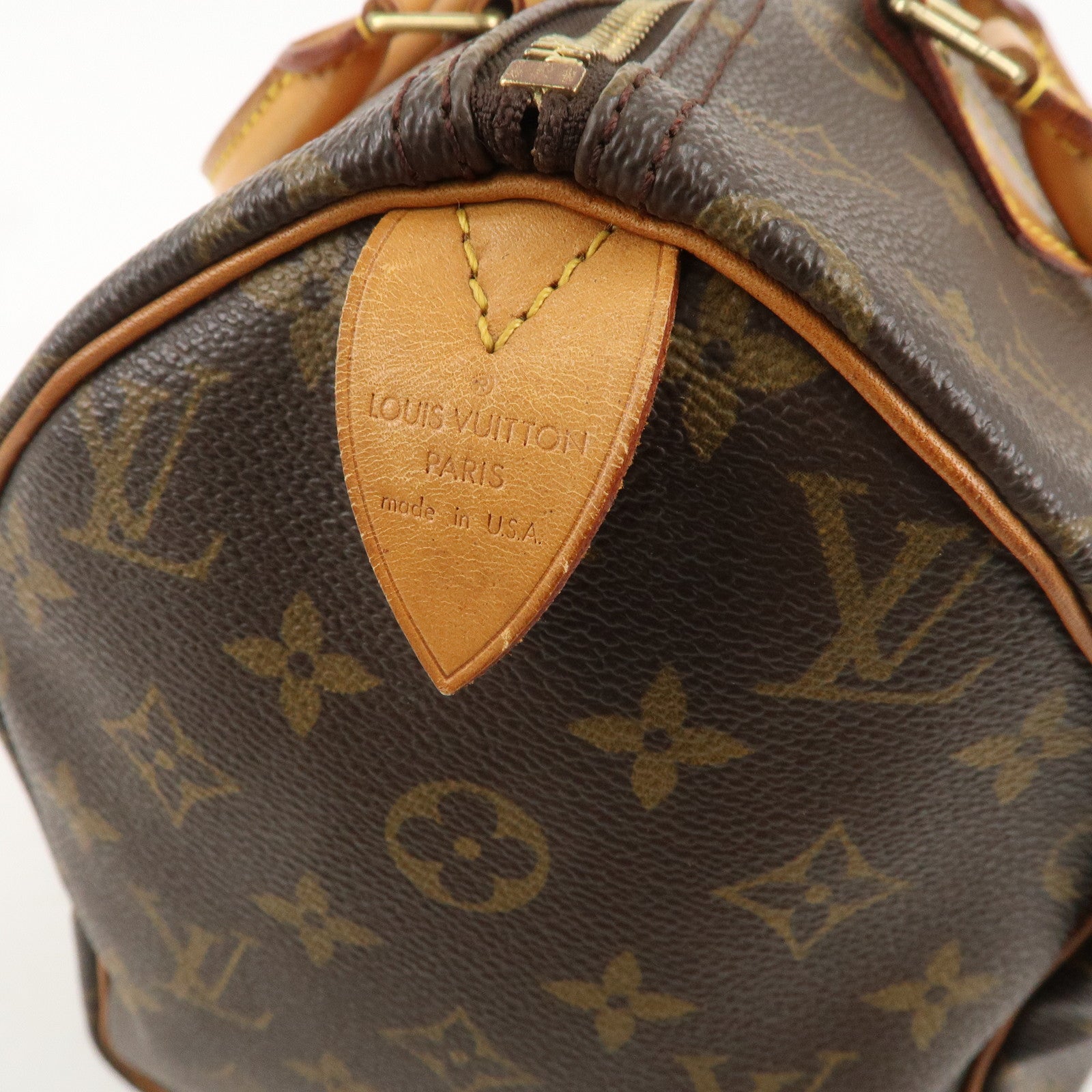 Louis Vuitton Monogram Speedy 30 Hand Bag Boston Bag M41108