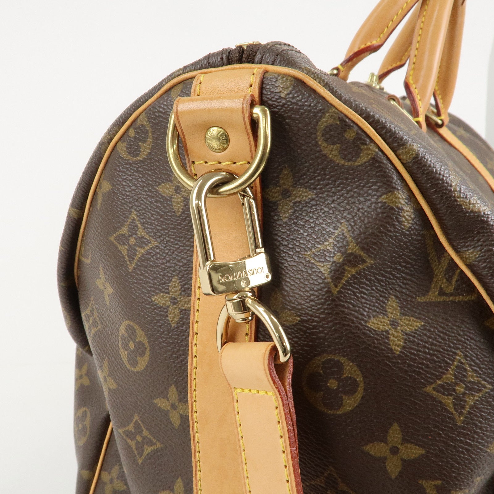 Louis Vuitton Monogram Keep All Bandouliere 50 Boston Bag M41416