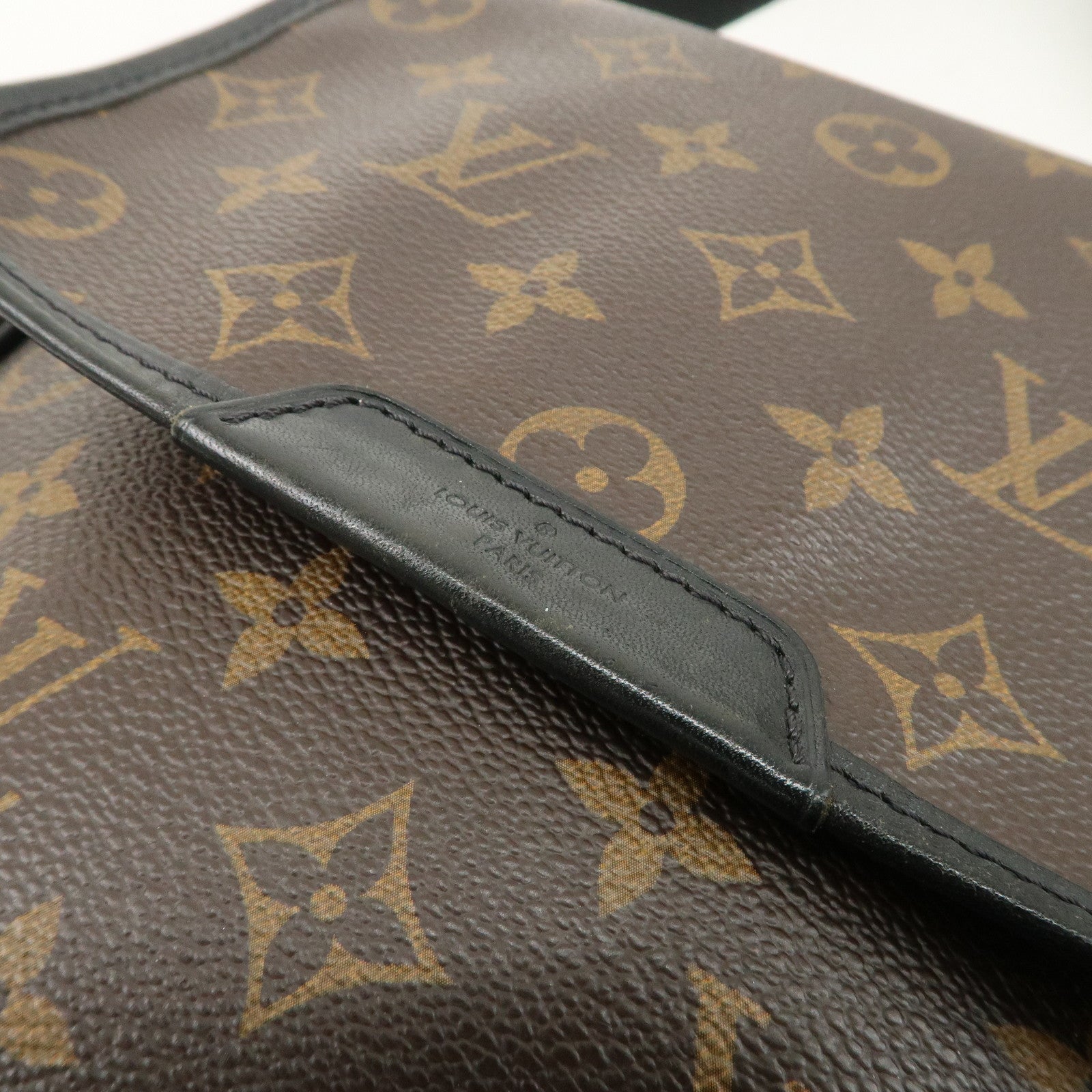 Louis Vuitton Monogram Macassar Bass PM Shoulder Bag M56717