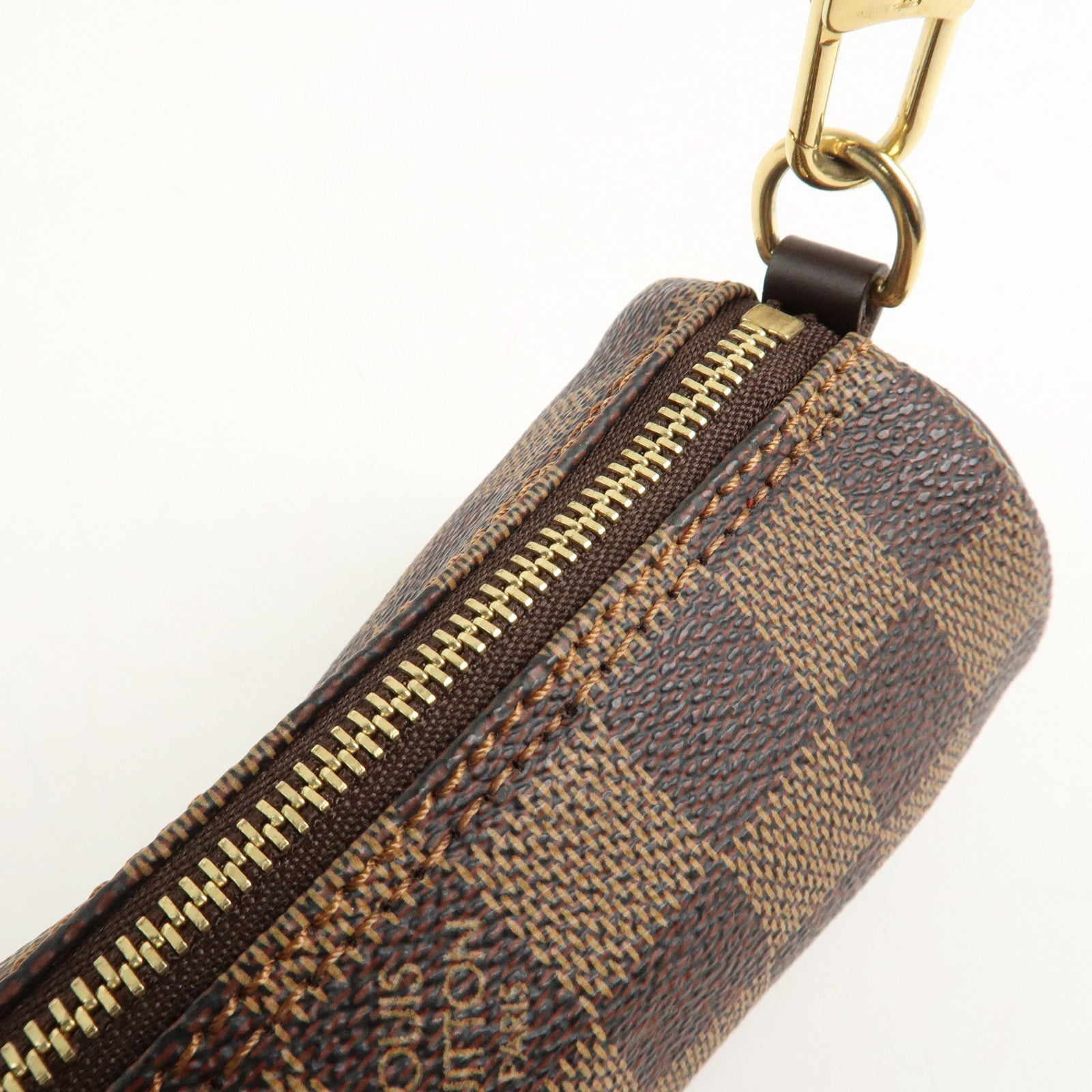 Louis Vuitton Damier Pouch for Papillon Mini Bag Damier Ebene