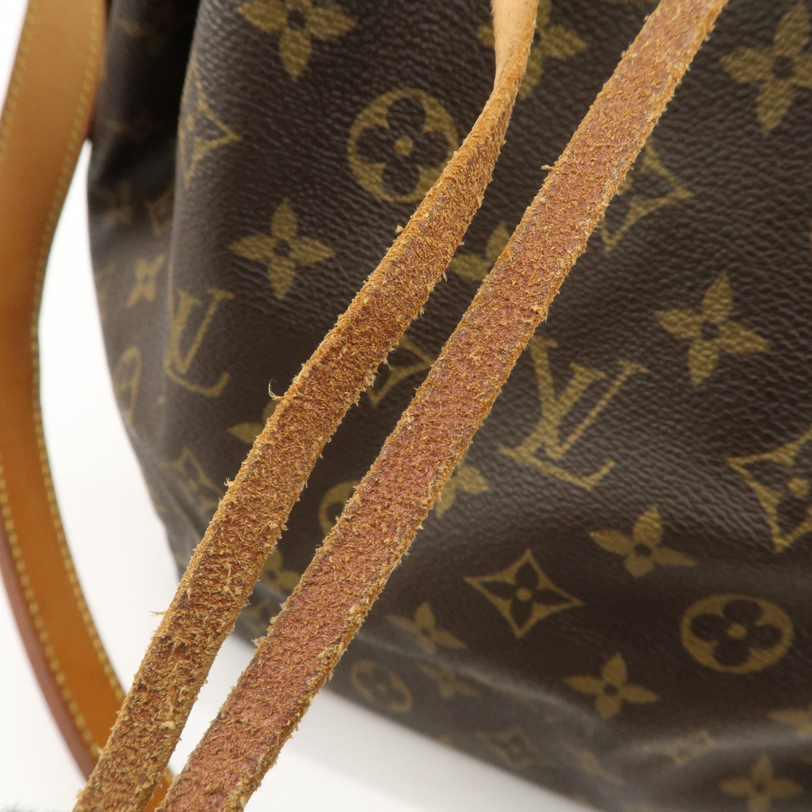 Louis Vuitton Monogram Petit Noe Shoulder Bag Brown M42226 Used