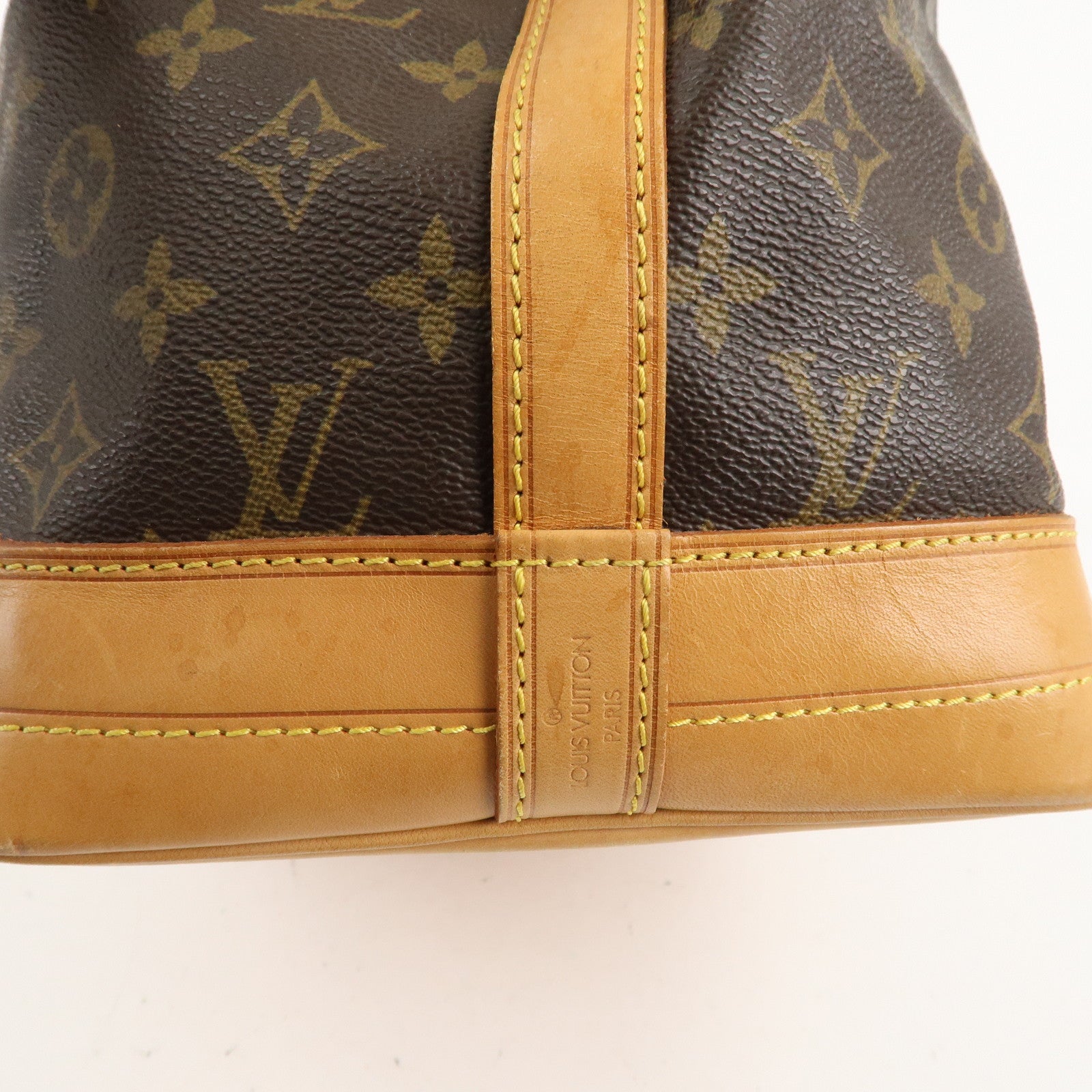 Louis Vuitton Monogram Noe Shoulder Bag Hand Bag Brown M42224