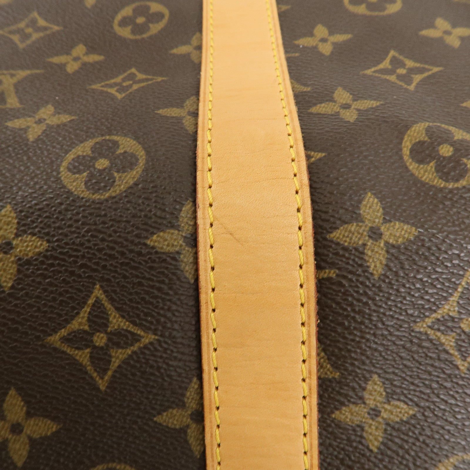 Louis Vuitton Monogram Keep All Bandouliere 60 Boston Bag M41412