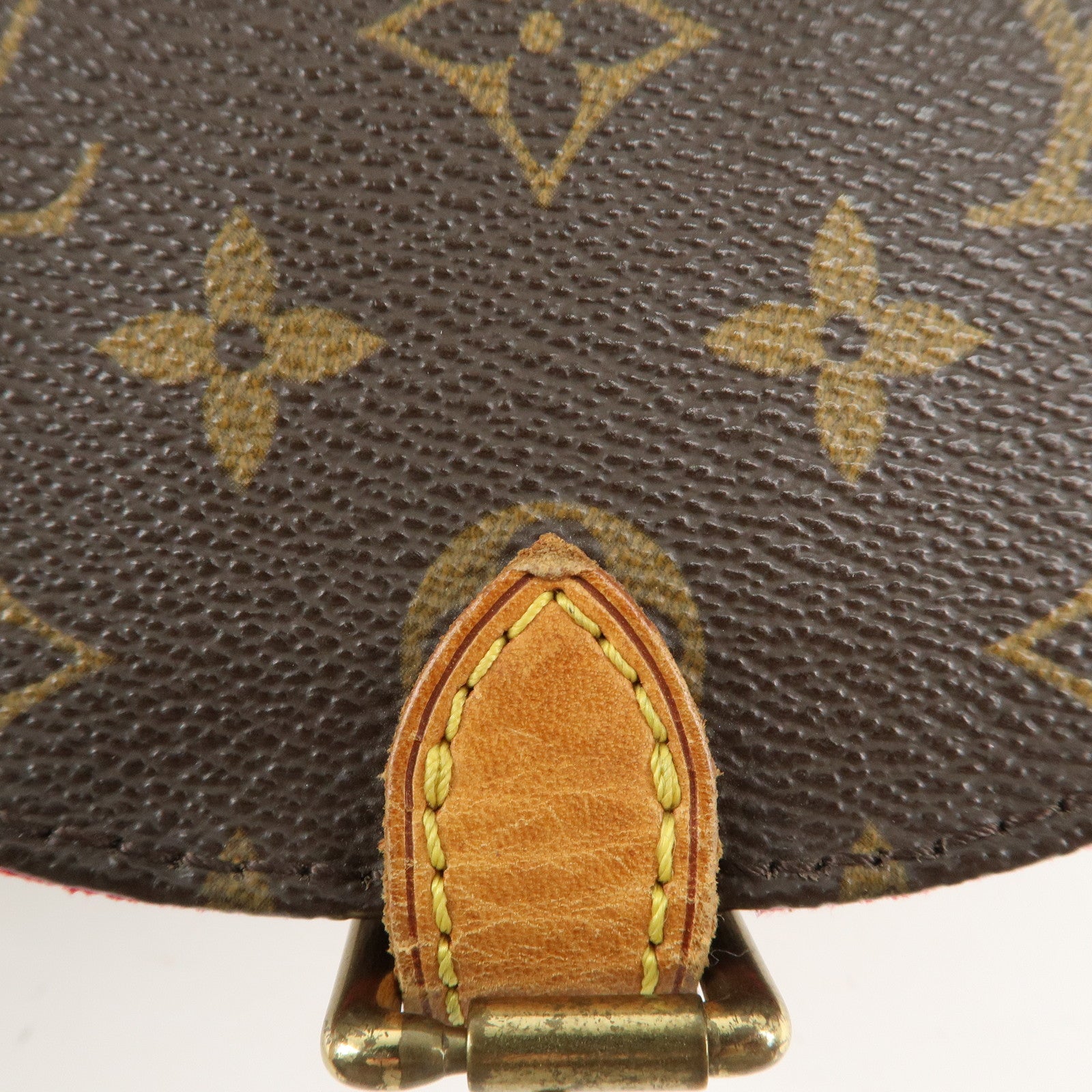 Louis Vuitton Monogram Tamburan Shoulder Bag Brown M51179