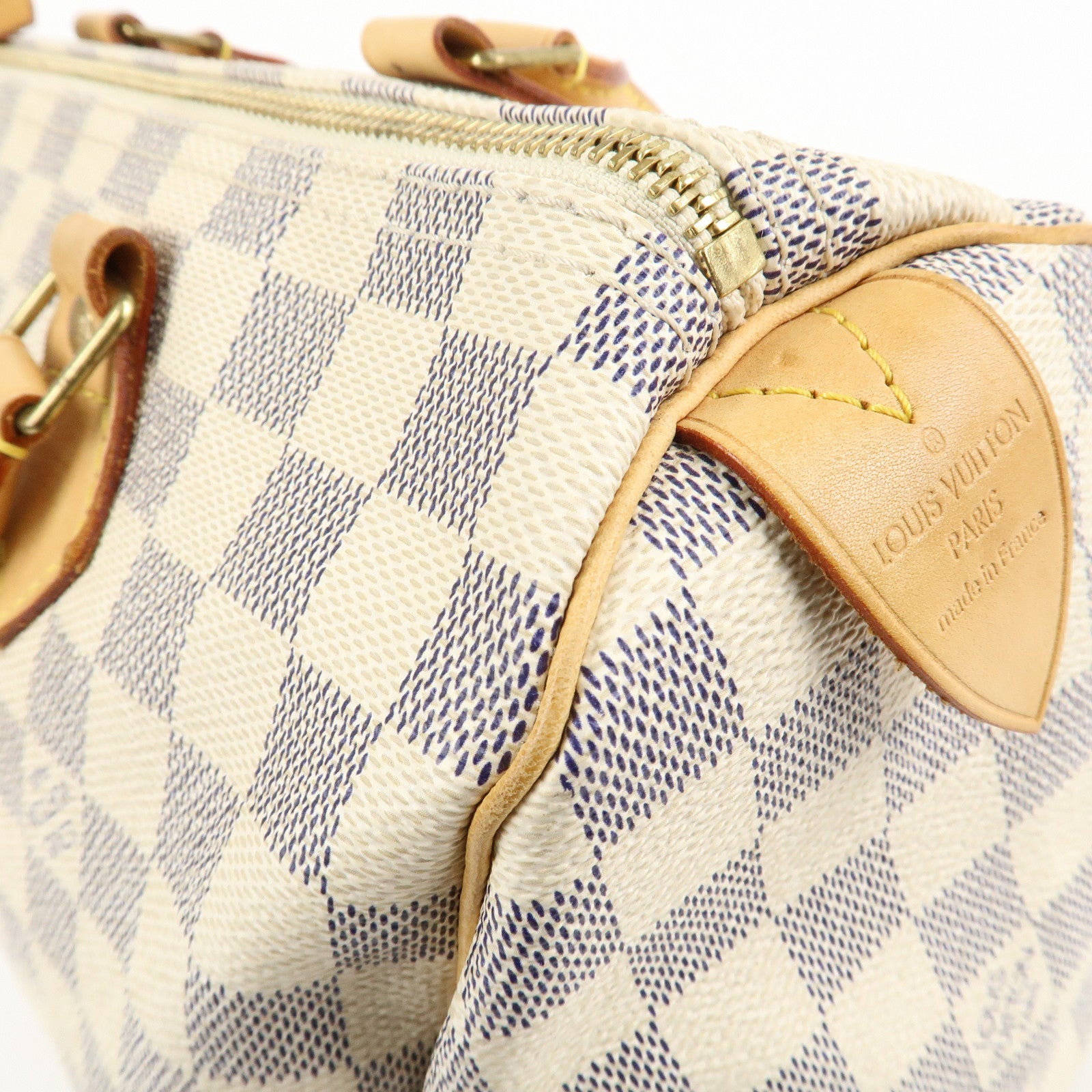 Louis Vuitton Damier Azur Speedy 30 Hand Bag Boston Bag N41533