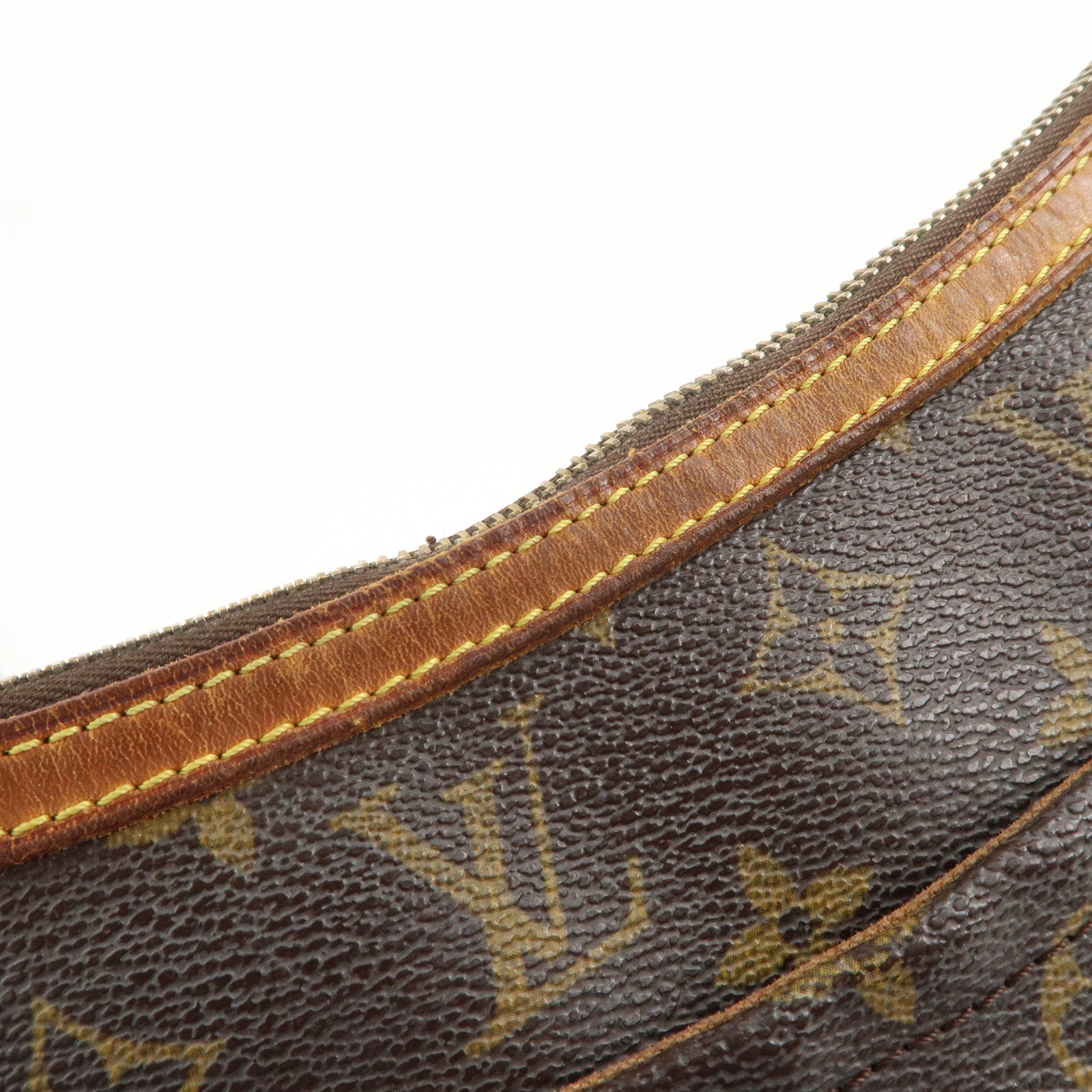 Louis Vuitton Monogram Odeon MM Shoulder Bag Brown M56389