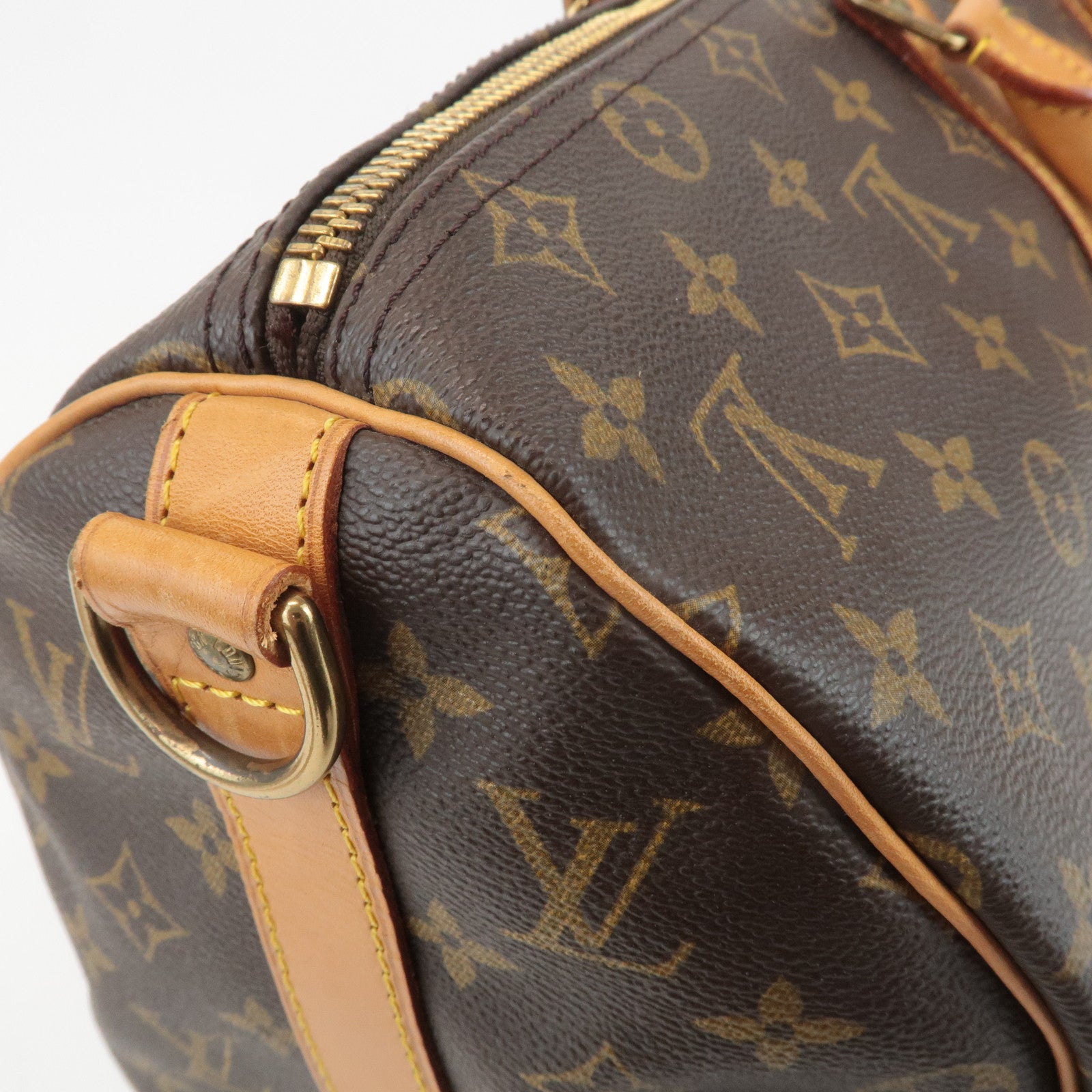 Louis Vuitton Monogram Keep All Bandouliere 45 Boston Bag M41418 Used