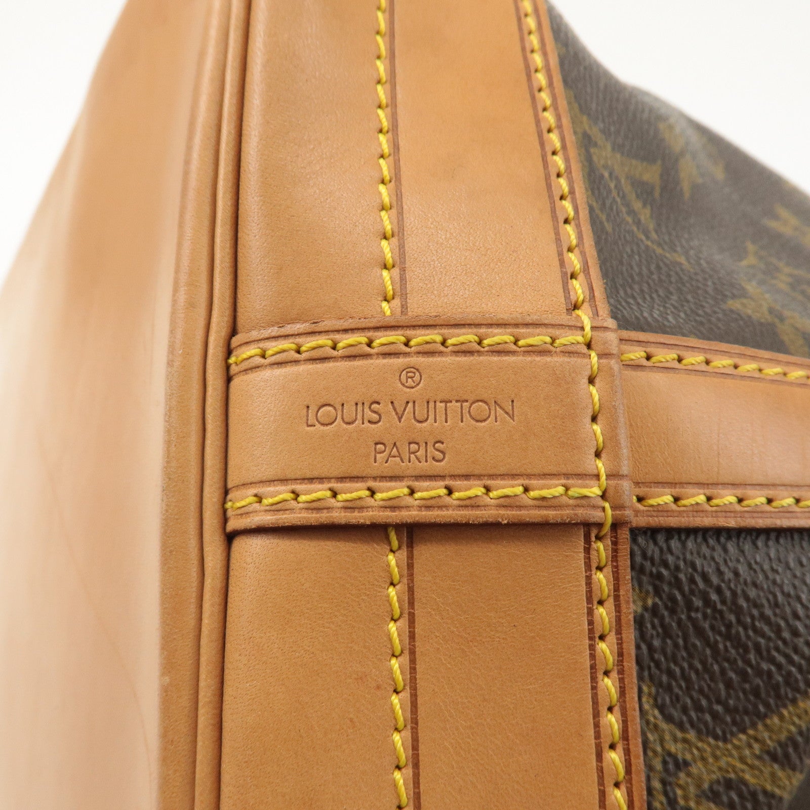 Louis Vuitton Monogram Noe Shoulder Bag Hand Bag Brown M42224