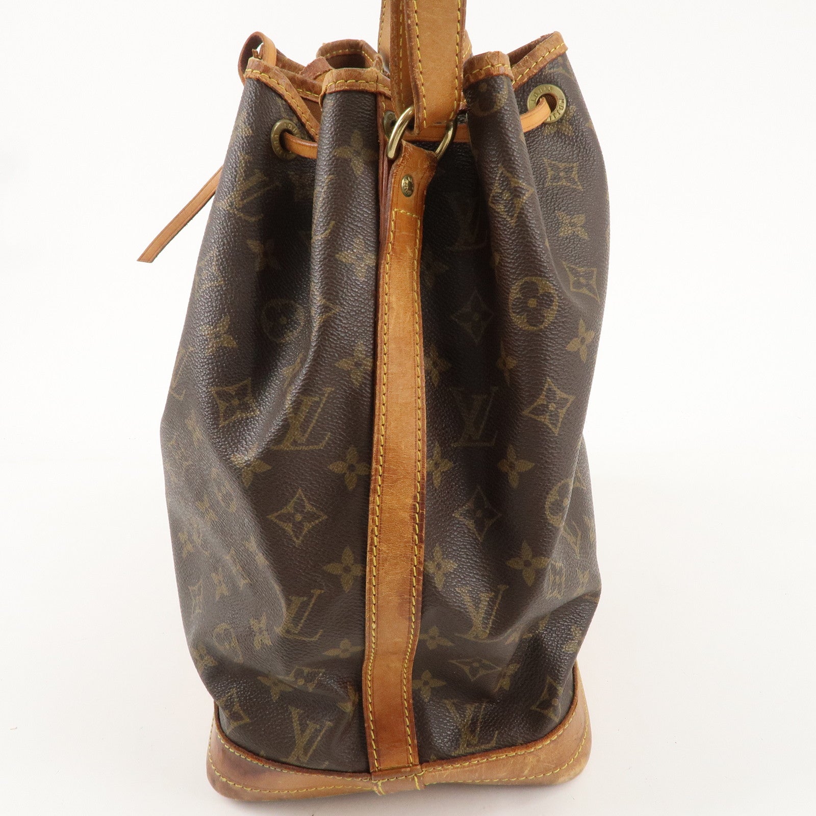 Louis Vuitton Monogram Noe Shoulder Bag Hand Bag Brown M42224