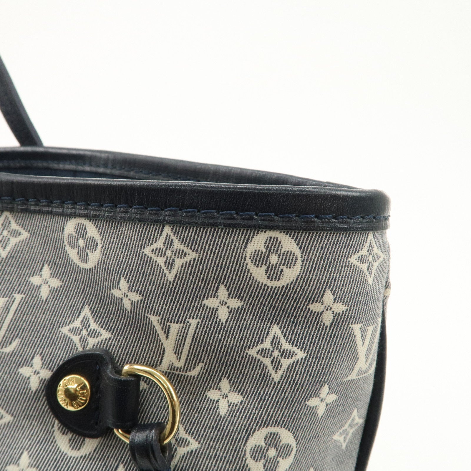 Louis Vuitton Monogram Idylle Neverfull MM Tote Bag Encre M40514 Used