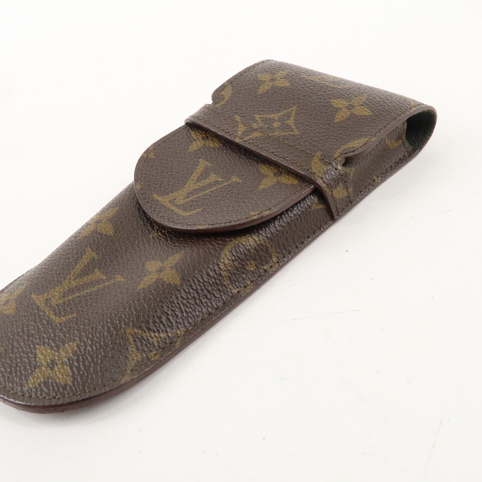 Louis Vuitton Monogram Set of 2 etui a lunettes lavel Glasses Case