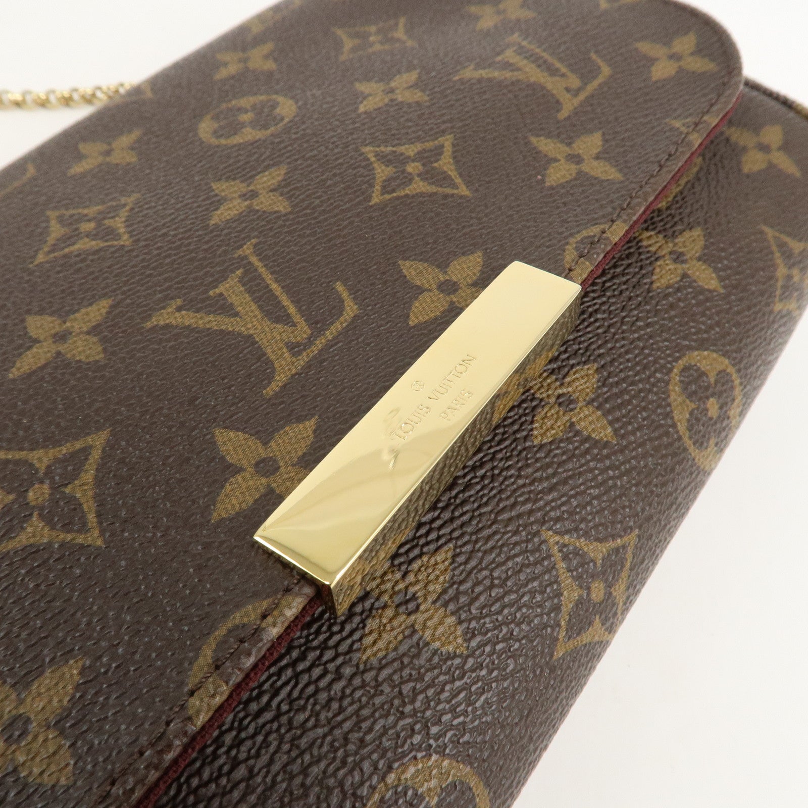 Louis Vuitton Monogram Favorite MM 2Way Shoulder Bag M40718 Used