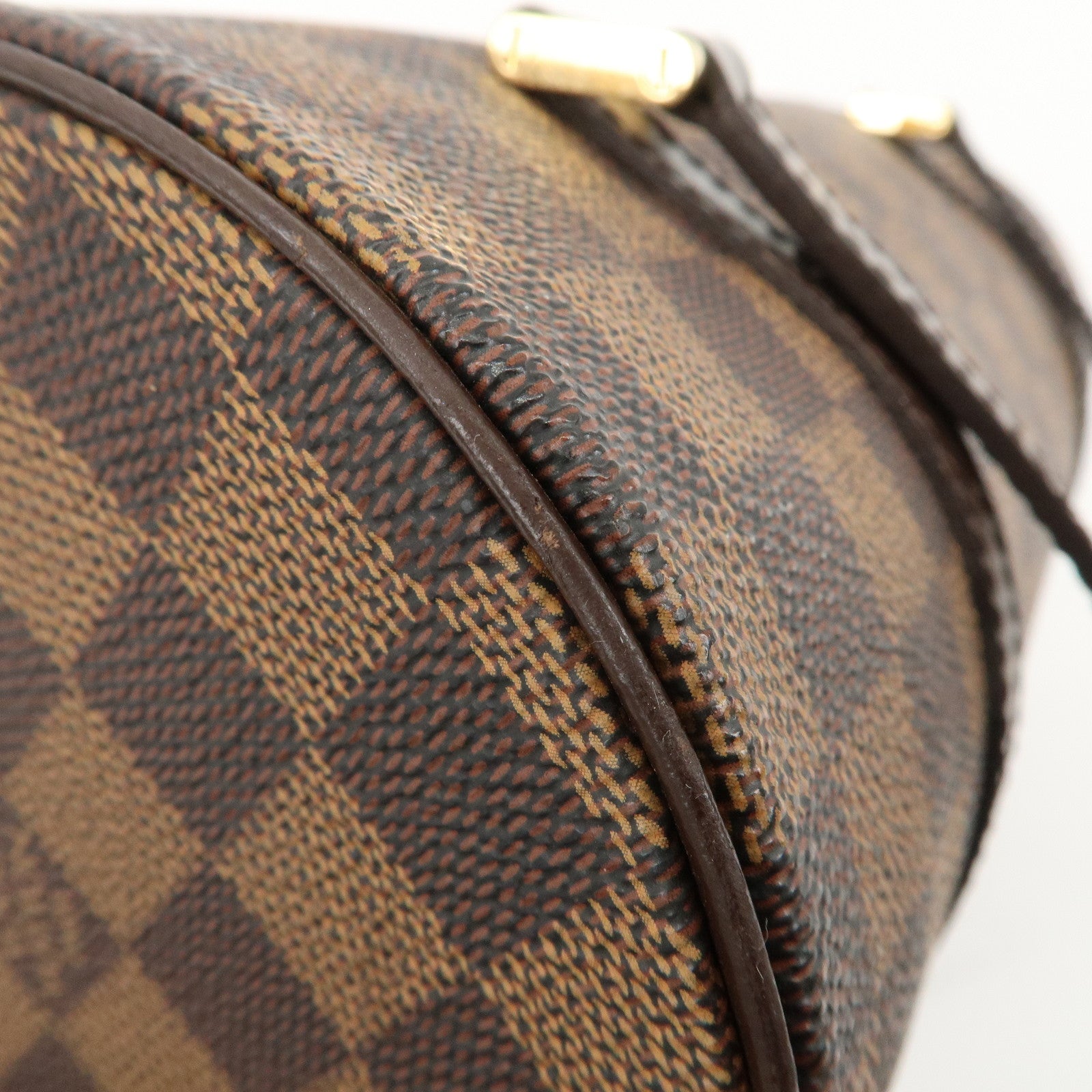 Louis Vuitton Damier Ebene Papillon 26 Hand Bag Brown N51304 Used