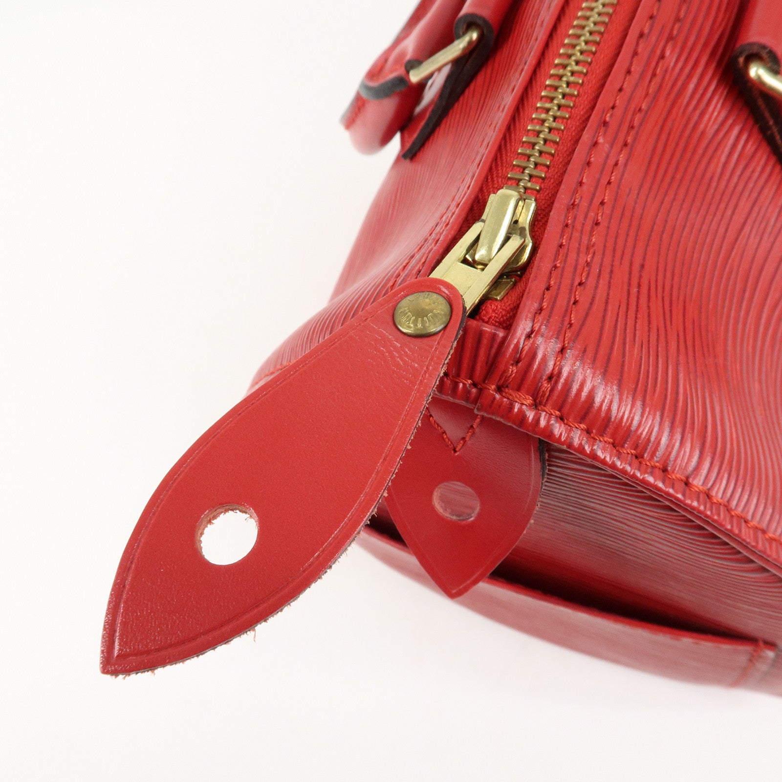 Louis Vuitton Epi Speedy 25 Hand Bag Castilian Red M43017