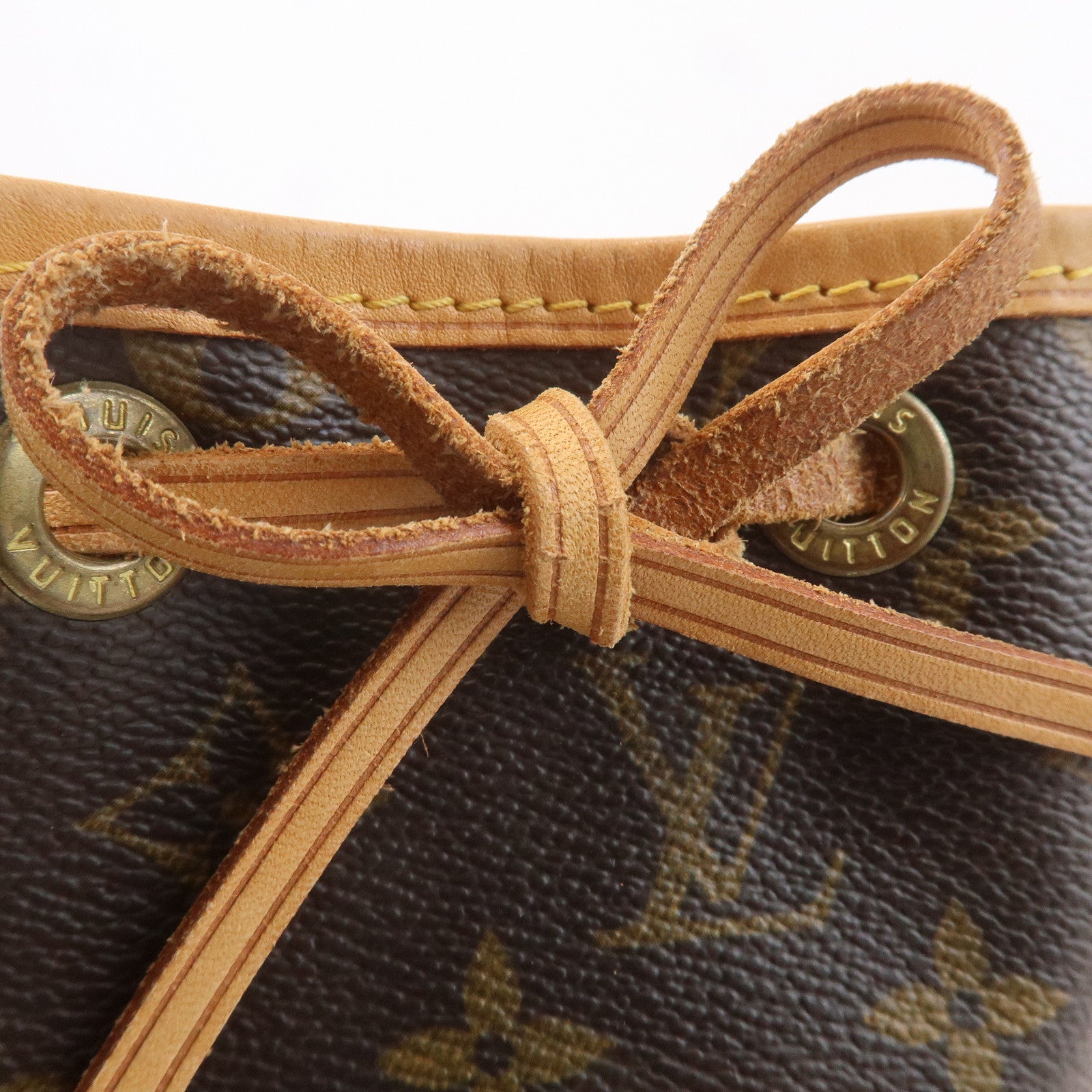 Louis Vuitton Monogram Noe Shoulder Bag Hand Bag Brown M42224