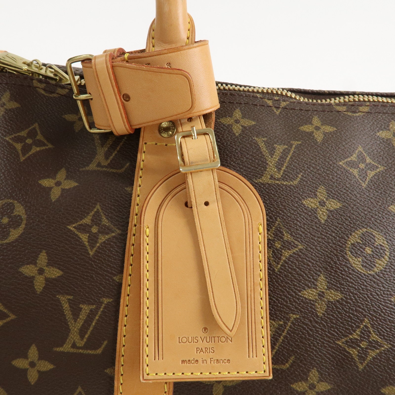 Louis Vuitton Monogram Keep All Bandouliere 50 Boston Bag M41416 Used