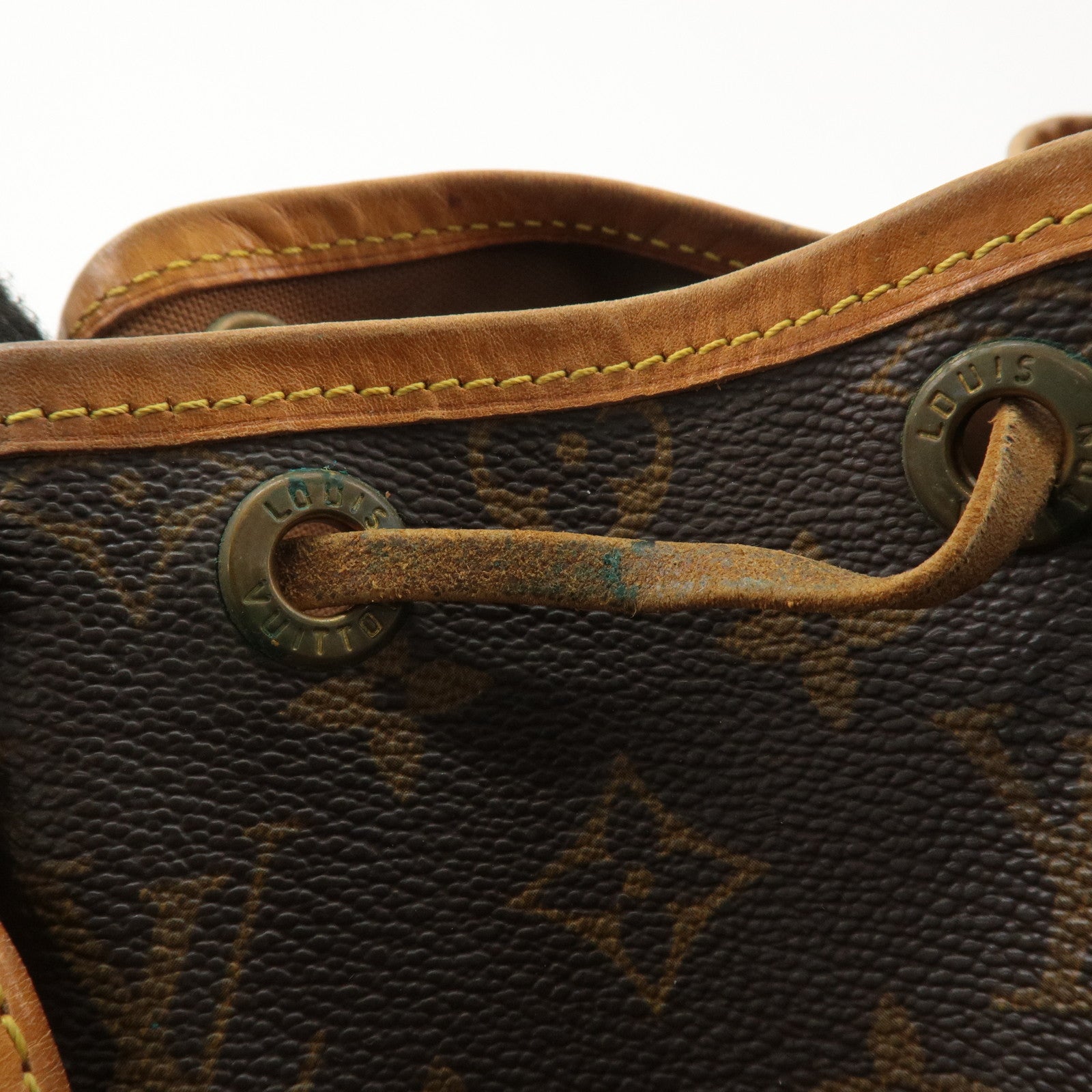 Louis Vuitton Monogram Noe Shoulder Bag Hand Bag Brown M42224