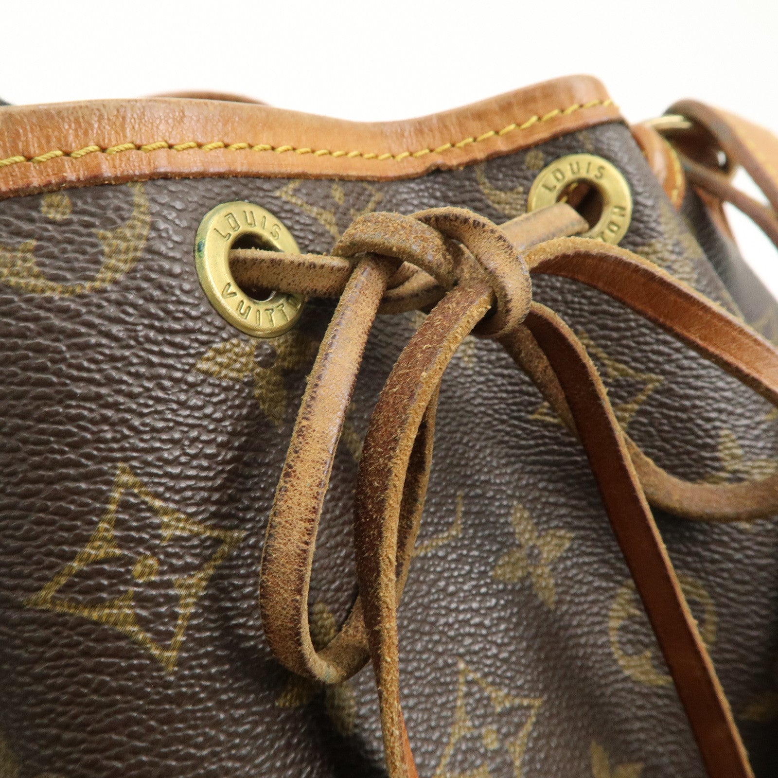 Louis Vuitton Monogram Noe Shoulder Bag Brown M42224