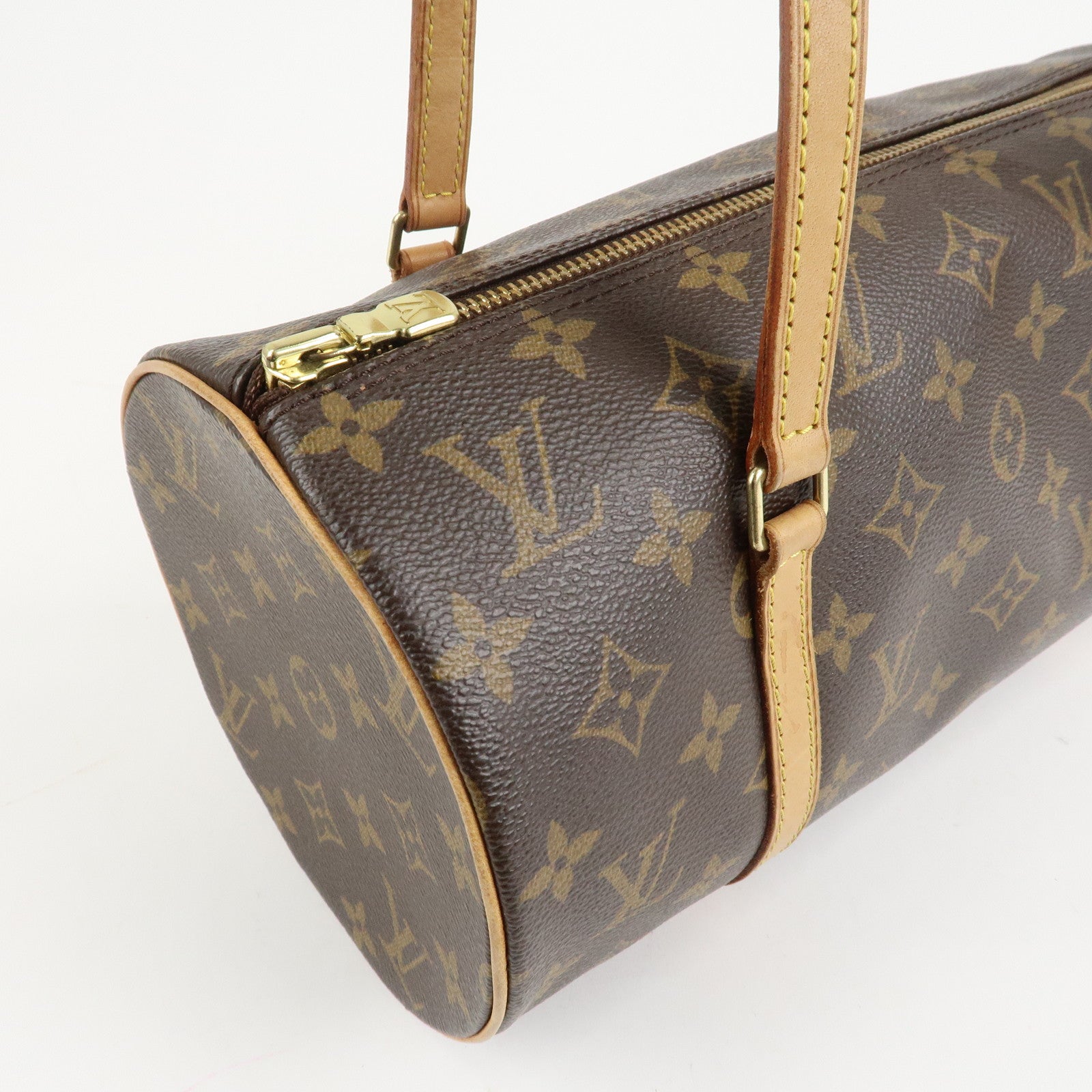 Louis Vuitton Monogram Papillon 30 Hand Bag New Style M51385 Used