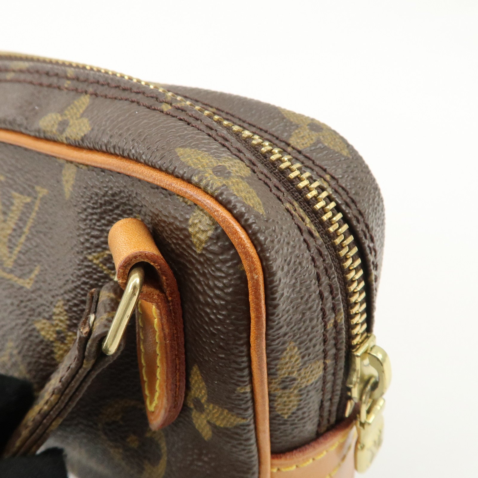 Louis Vuitton Monogram Pochette Marly Bandouliere Brown M51828