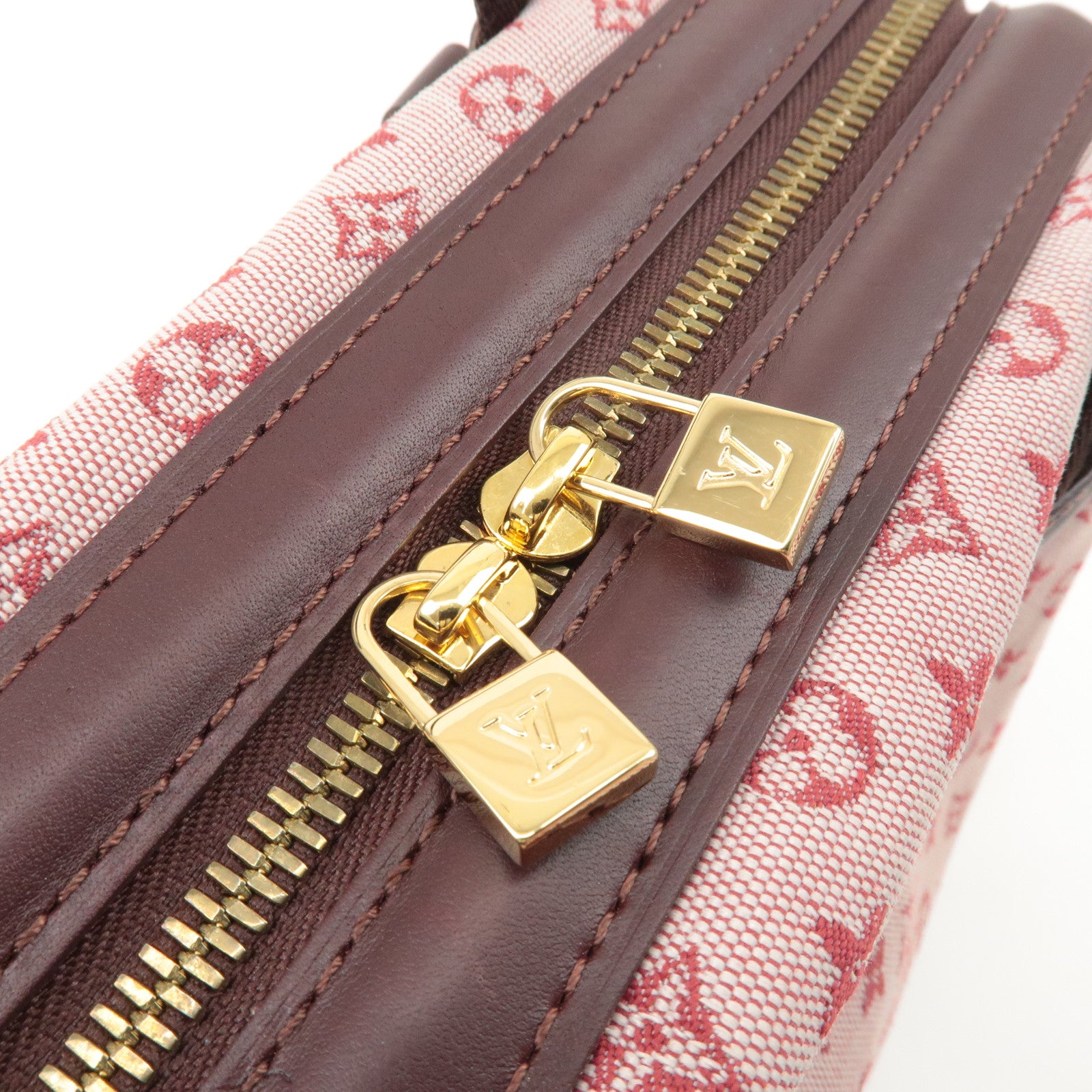 Louis Vuitton Monogram Mini Josephine PM Hand Bag Cerise M92216