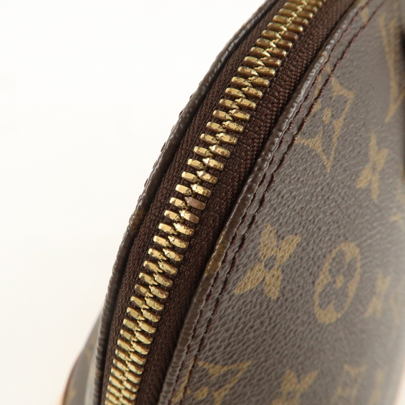 Louis Vuitton Monogram Alma Hand Bag Brown M51130