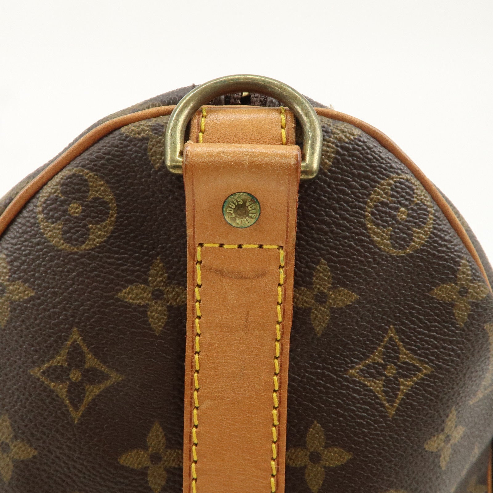 Louis Vuitton Monogram Keep All Bandouliere 50 Boston Bag M41416