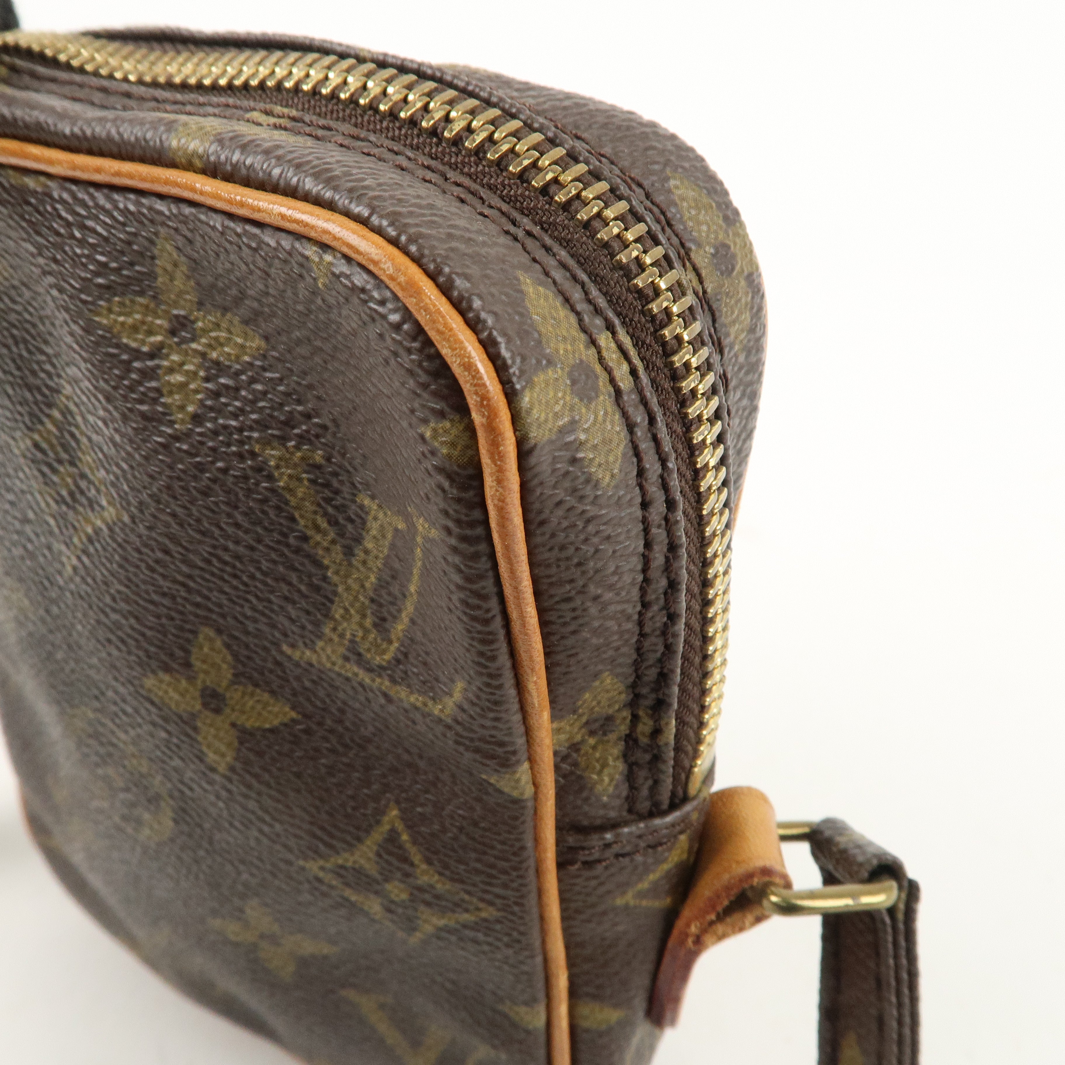 Louis Vuitton Monogram Mini Danube Shoulder Bag Brown M45268