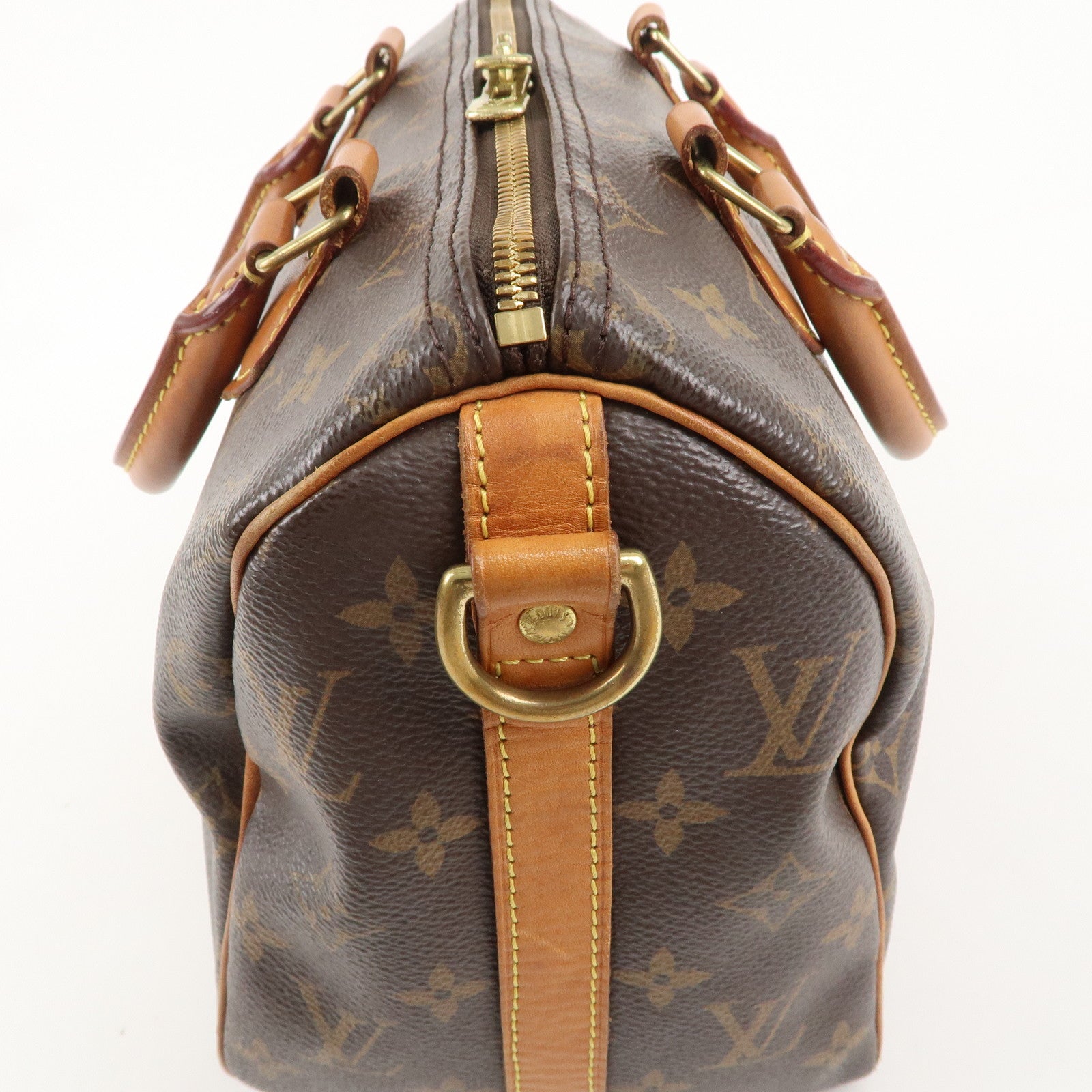 Louis Vuitton Monogram Speedy Bandouliere 25 Brown M41113