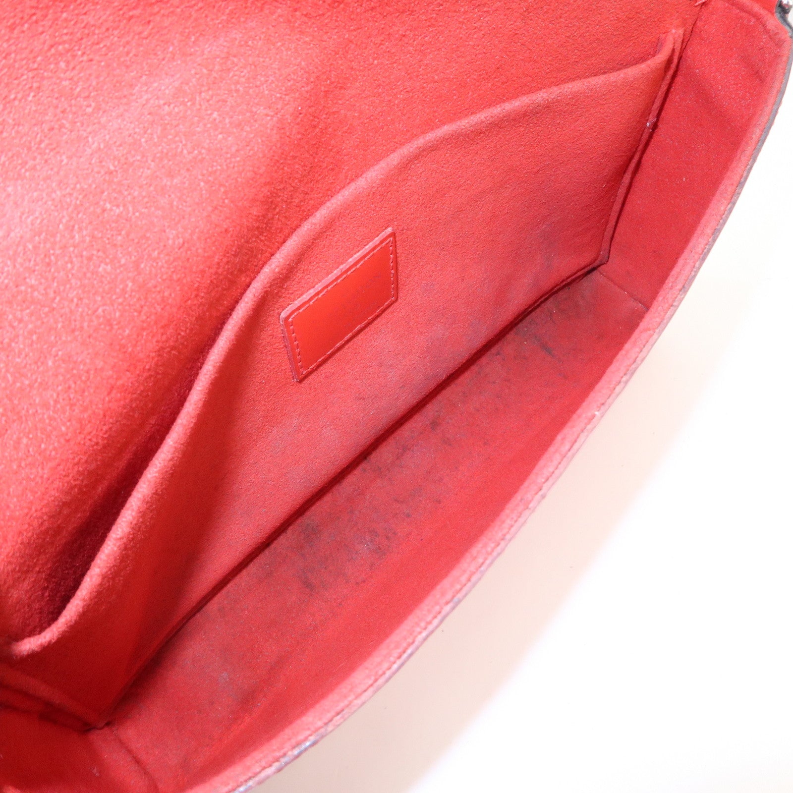 Louis Vuitton Epi Pochette Felicie Shoulder Bag Cherry Red M68629 Used