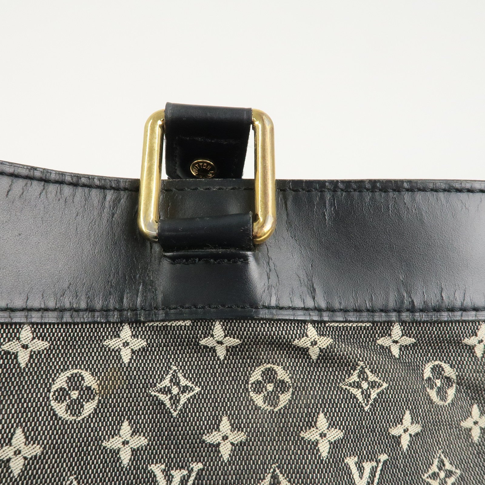 Louis Vuitton Monogram Mini Lucille GM Tote Bag Noir M92609 Used