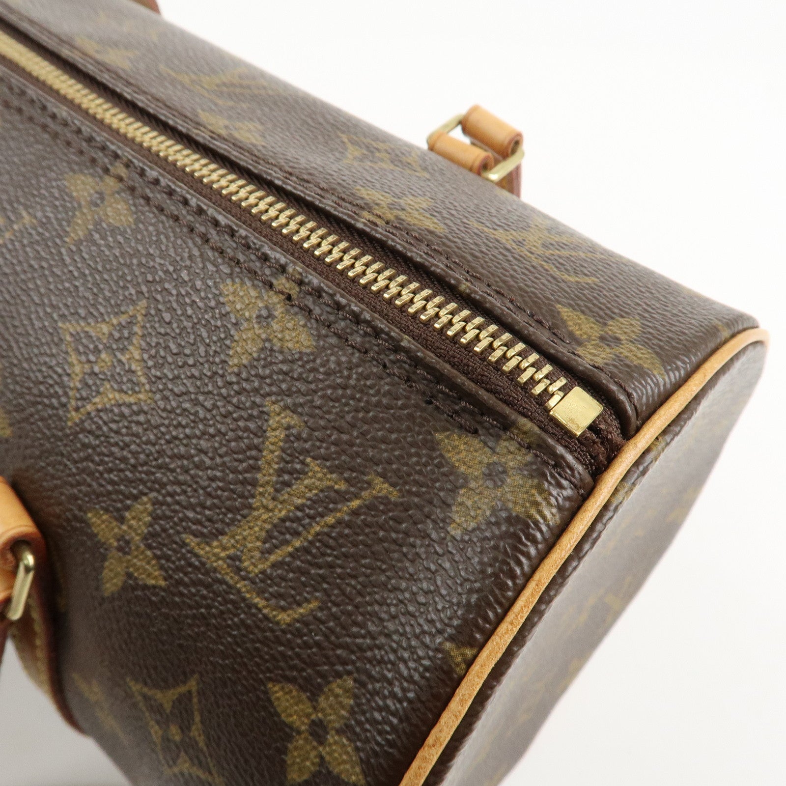 Louis Vuitton Monogram Papillon 30 Hand Bag New Style M51385 Used