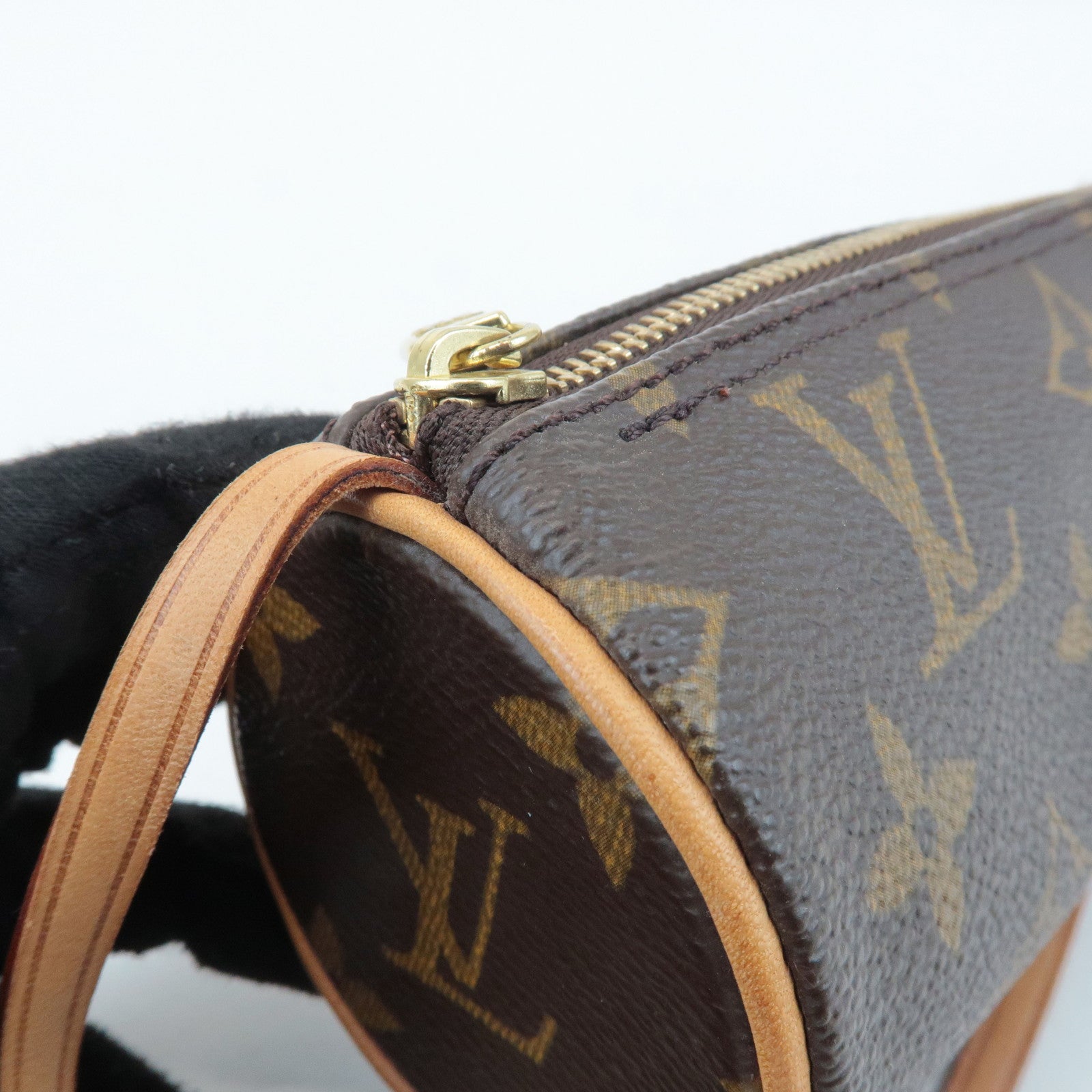 Louis Vuitton Monogram Mini Pouch for Papillon Bag Brown Used