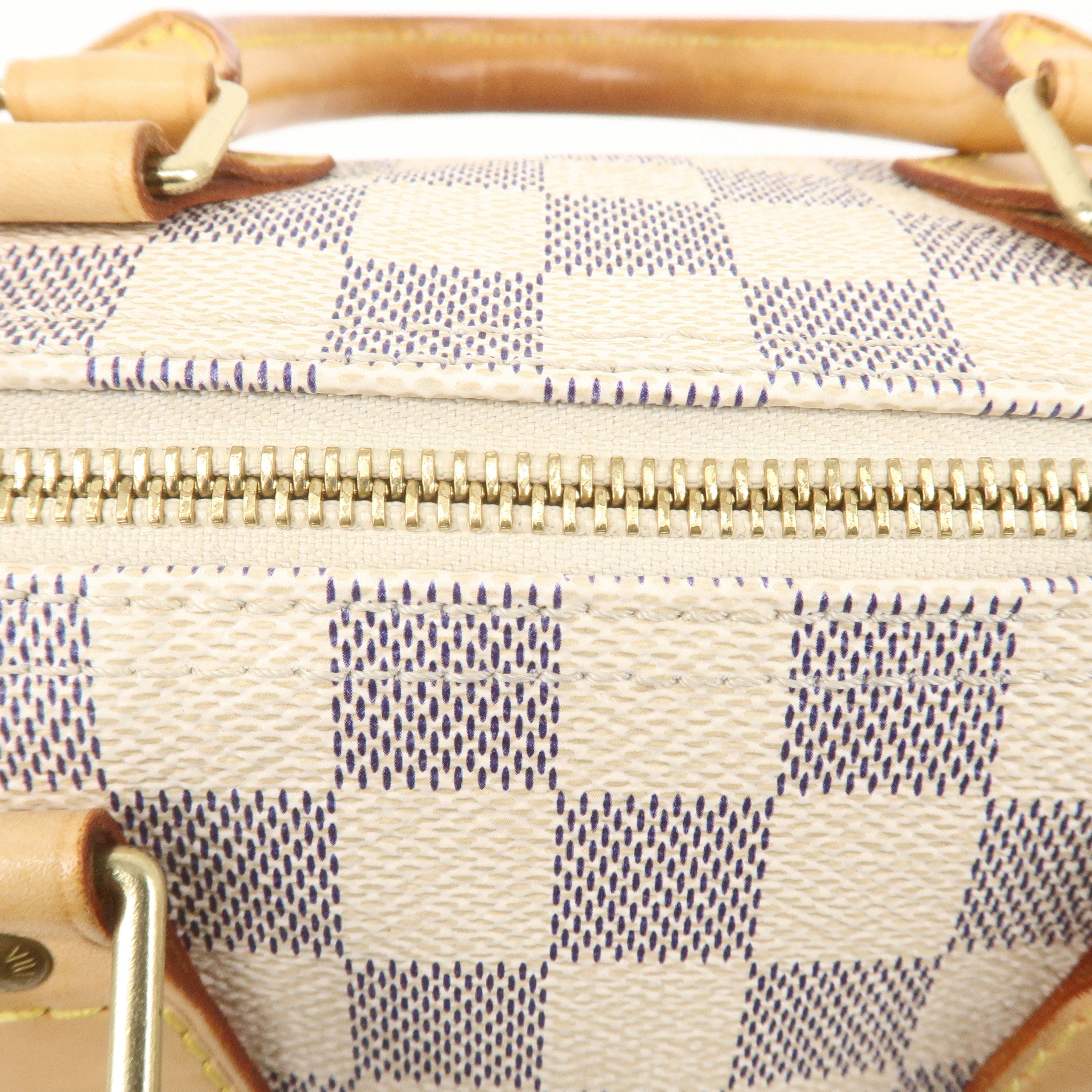 Louis Vuitton Damier Azur Speedy 25 Boston Bag Hand Bag N41534