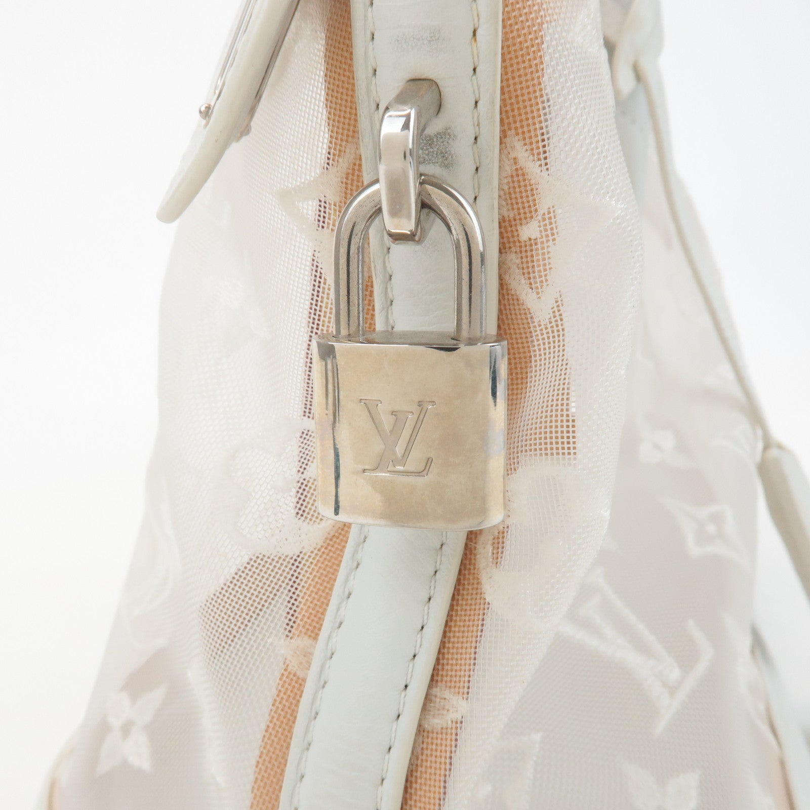 Louis Vuitton Monogram Transparence Lockit East West Bag M40701